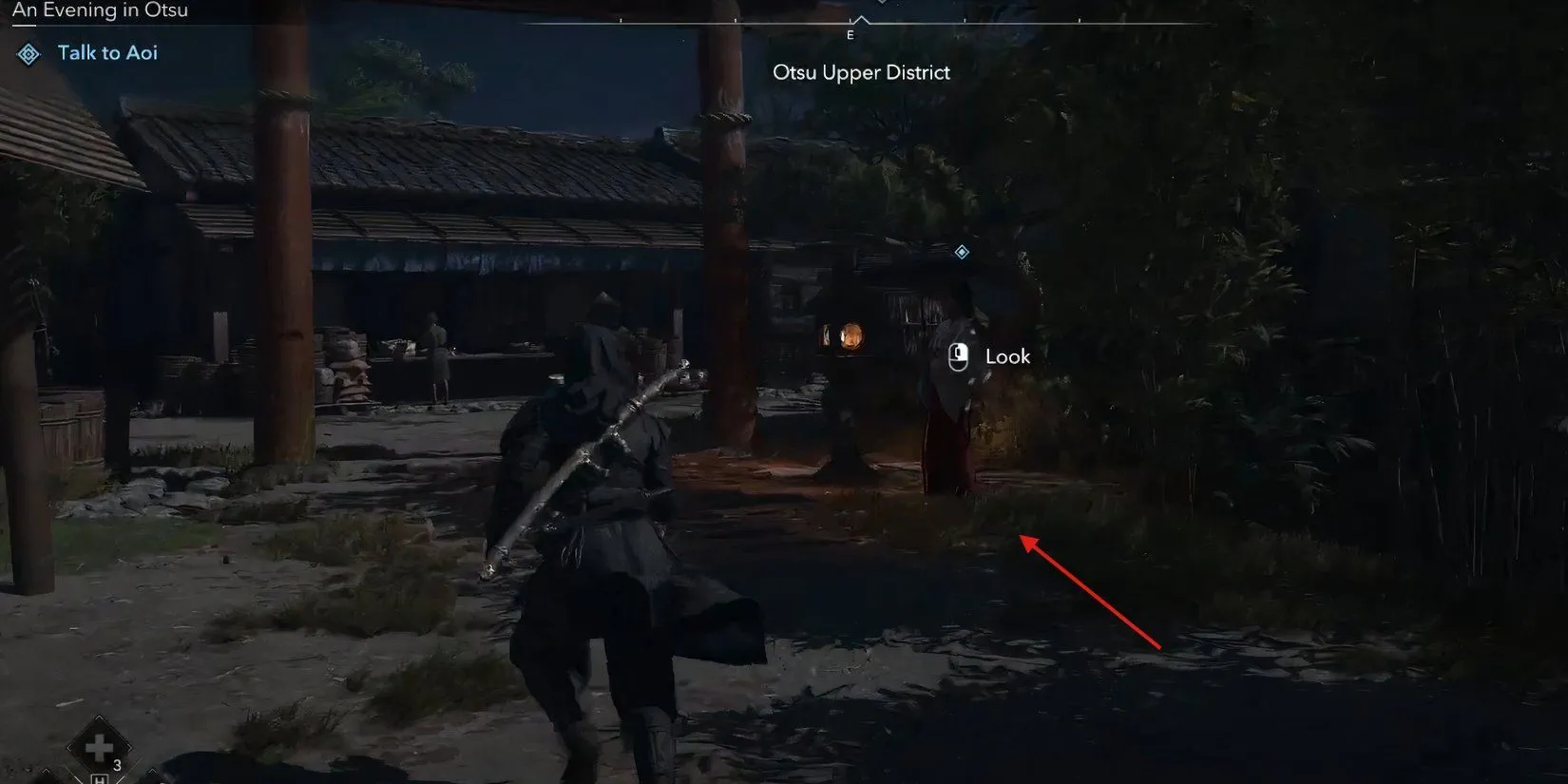 Meeting Aoi in Assassins Creed Shadows