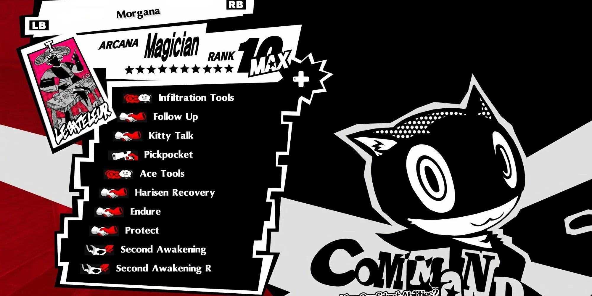 Morgana trong Persona 5 Royal - tổng quan confidant Ma Pháp Sư