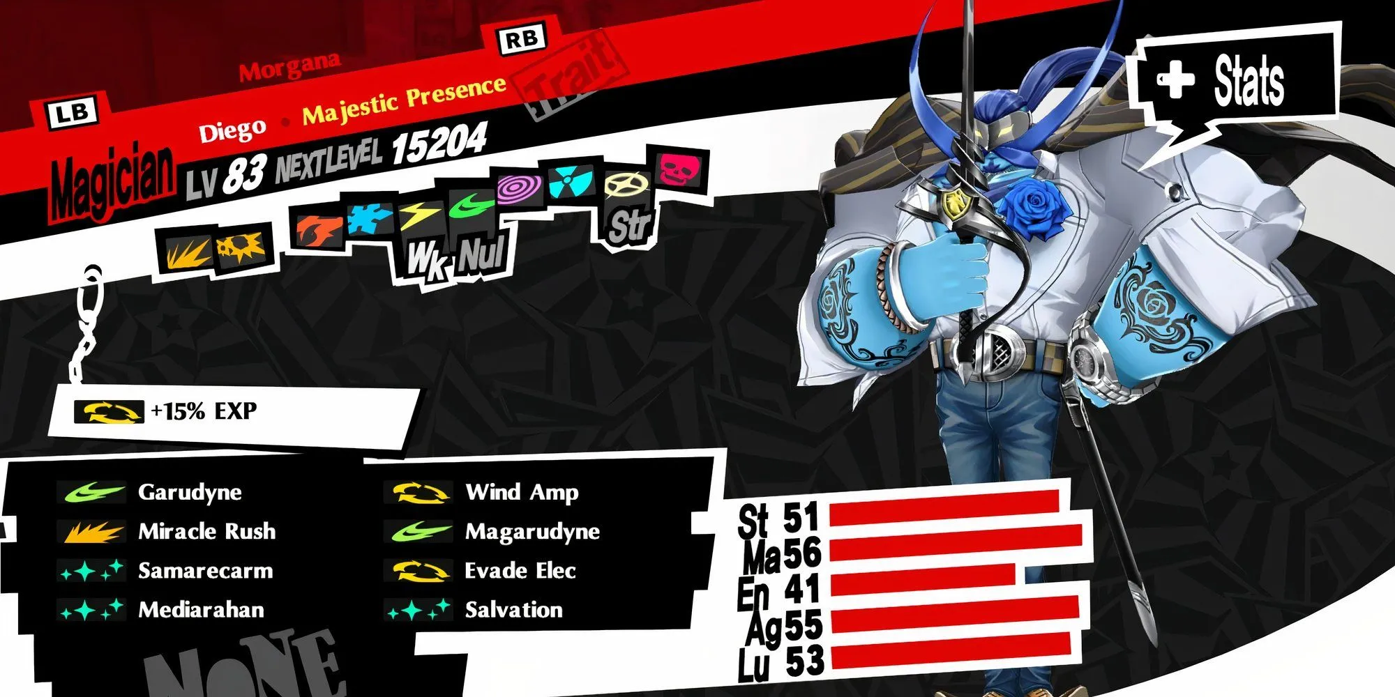 Morgana và các phần thưởng khi tối đa confidant Ma Pháp Sư trong Persona 5 Royal