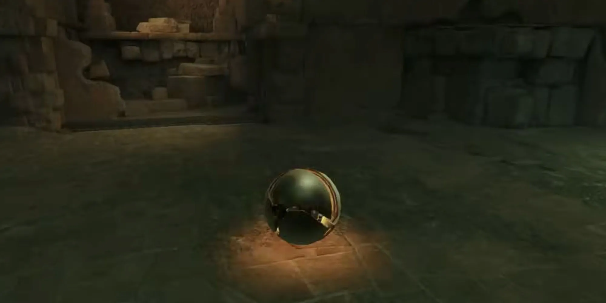 Morph Ball, một trong những kỹ năng Metroid biểu tượng, trong Metroid Prime Remastered