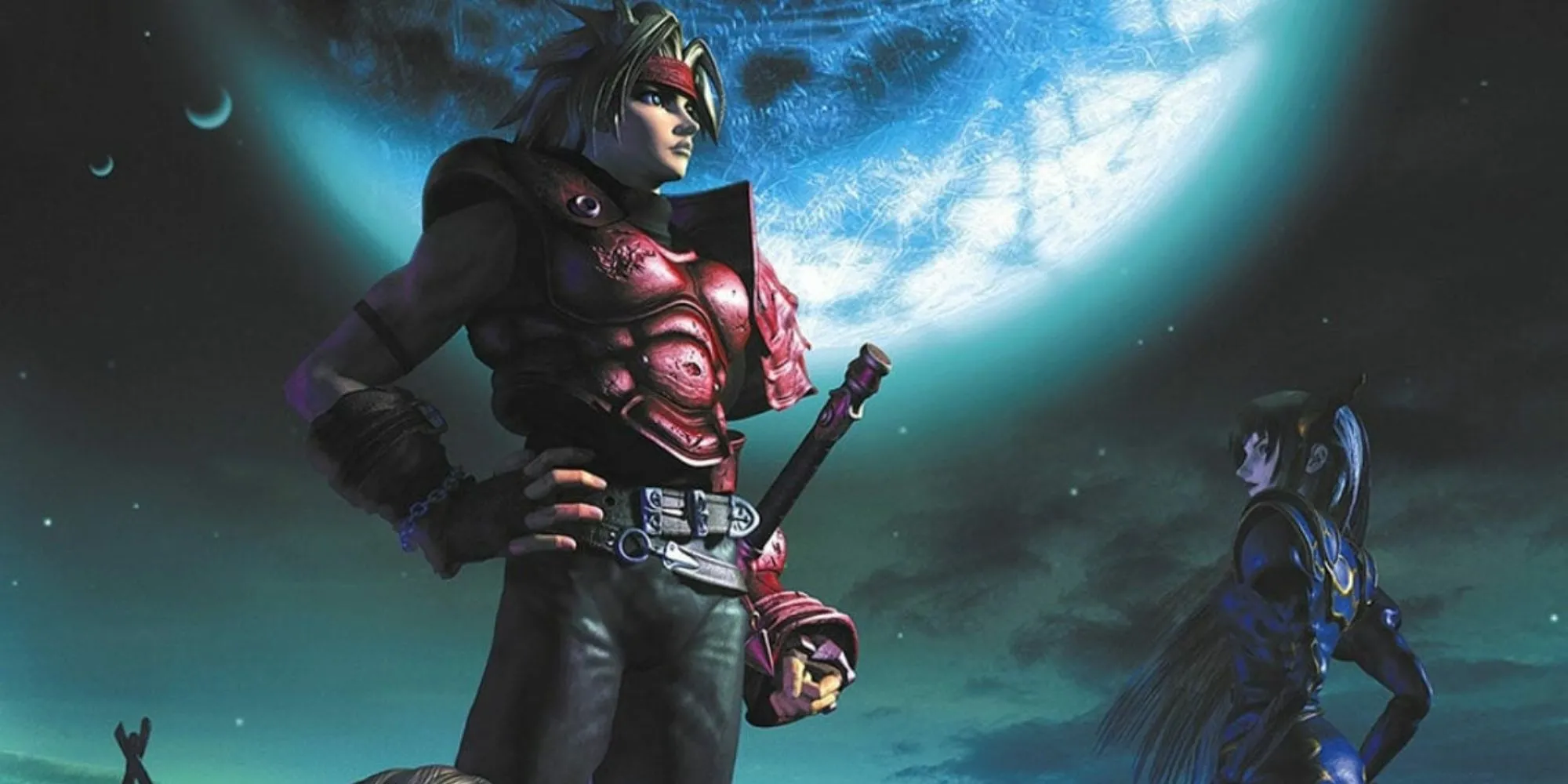 Một cảnh trong game nhập vai kinh điển Legend of Dragoon trên PlayStation