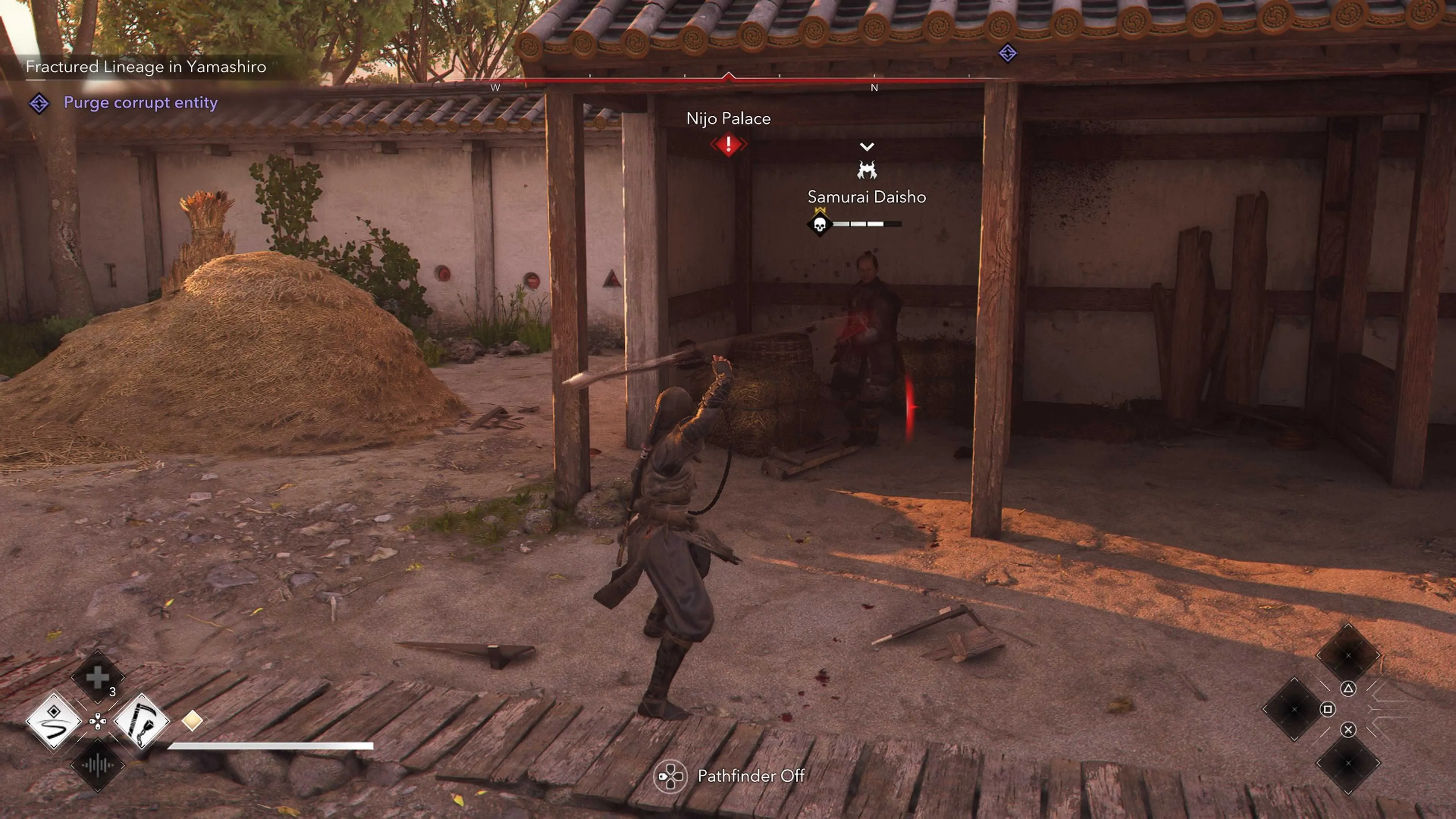 Một Daisho Samurai tinh nhuệ trong Assassin's Creed Shadows
