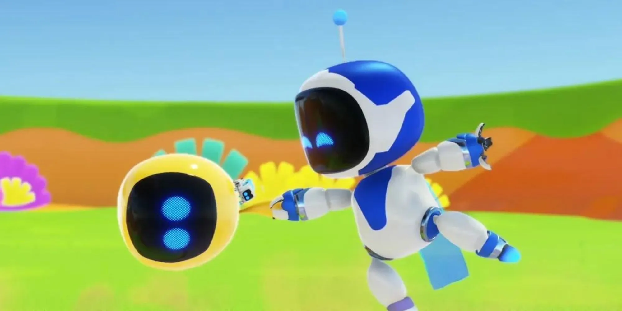 Một màn chơi đầy màu sắc và thử thách trong Astro Bot, thể hiện sự sáng tạo và tối ưu phần cứng PS5.