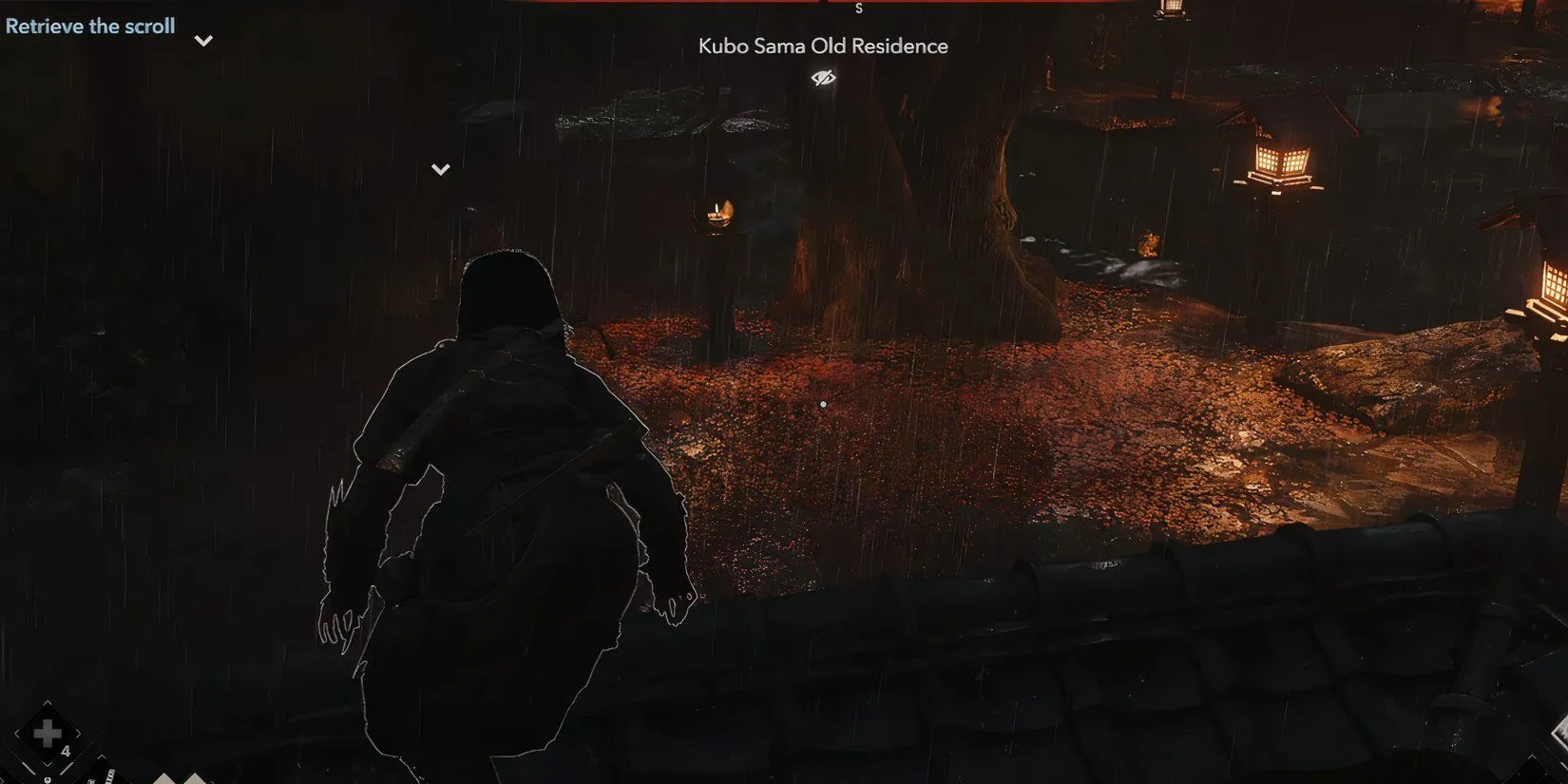 Naoe tìm cuộn giấy cho Gennojo trong Assassin's Creed Shadows