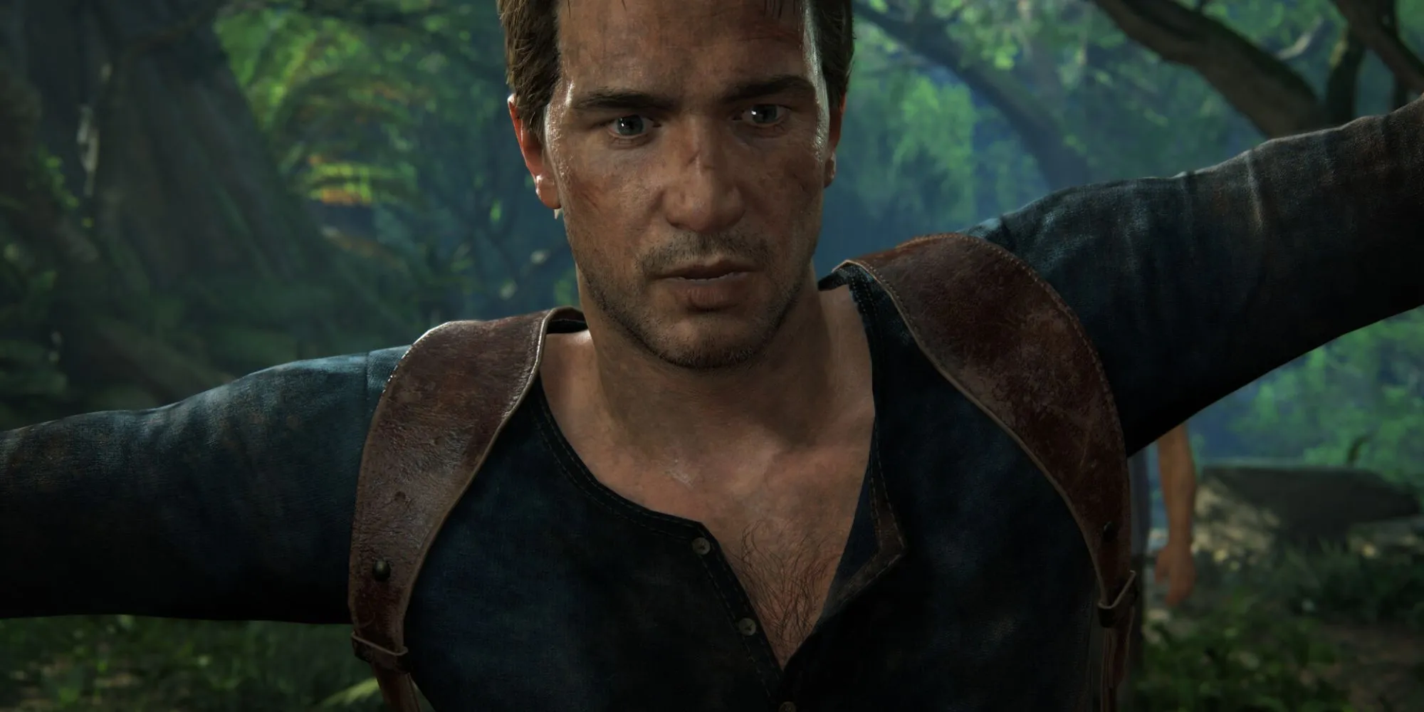 Nathan Drake cùng các nhân vật khác trong Uncharted, phát triển bởi Naughty Dog