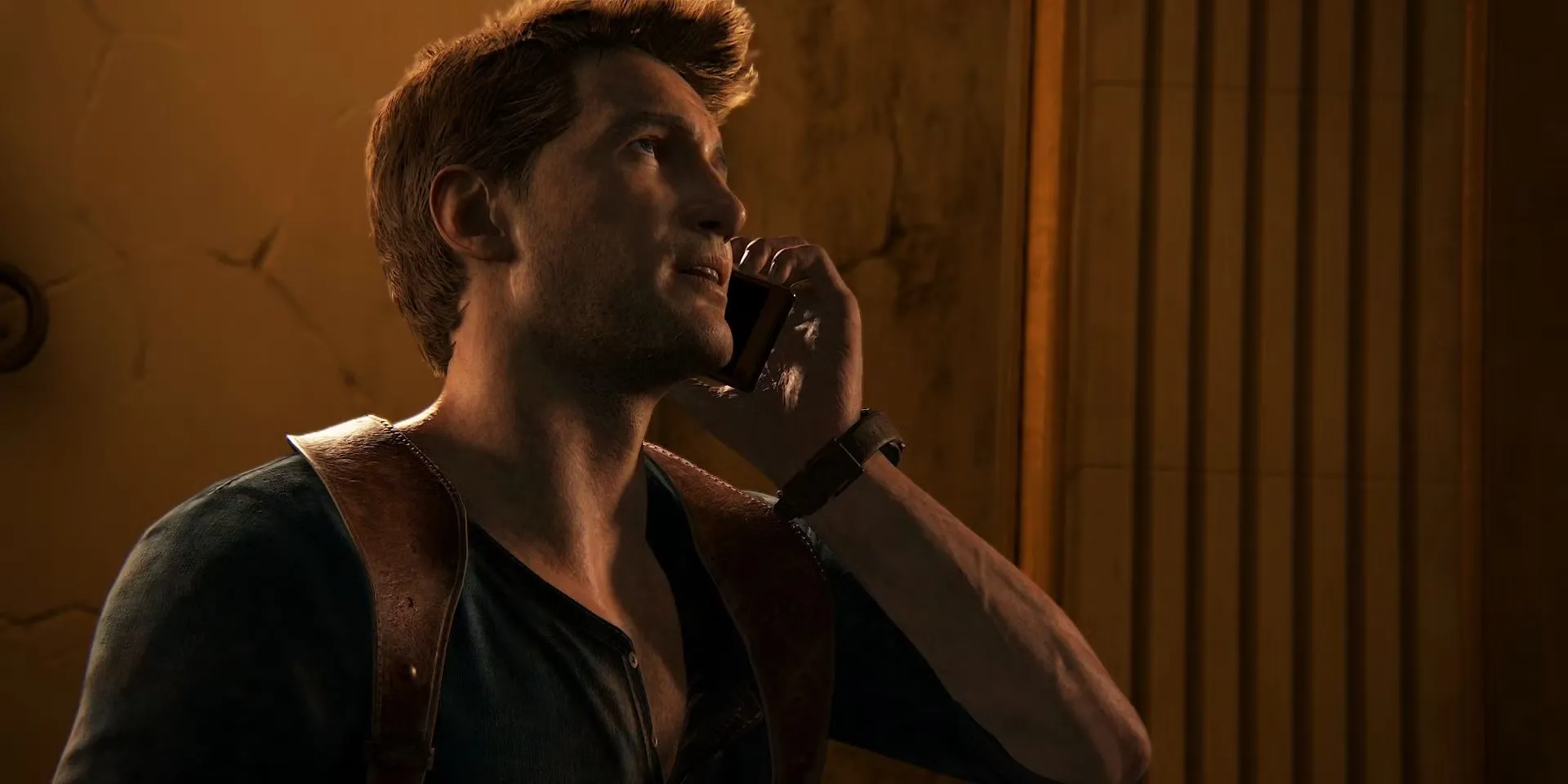 Nathan Drake khám phá địa điểm mới trong cuộc phiêu lưu của Uncharted 4: A Thief's End.