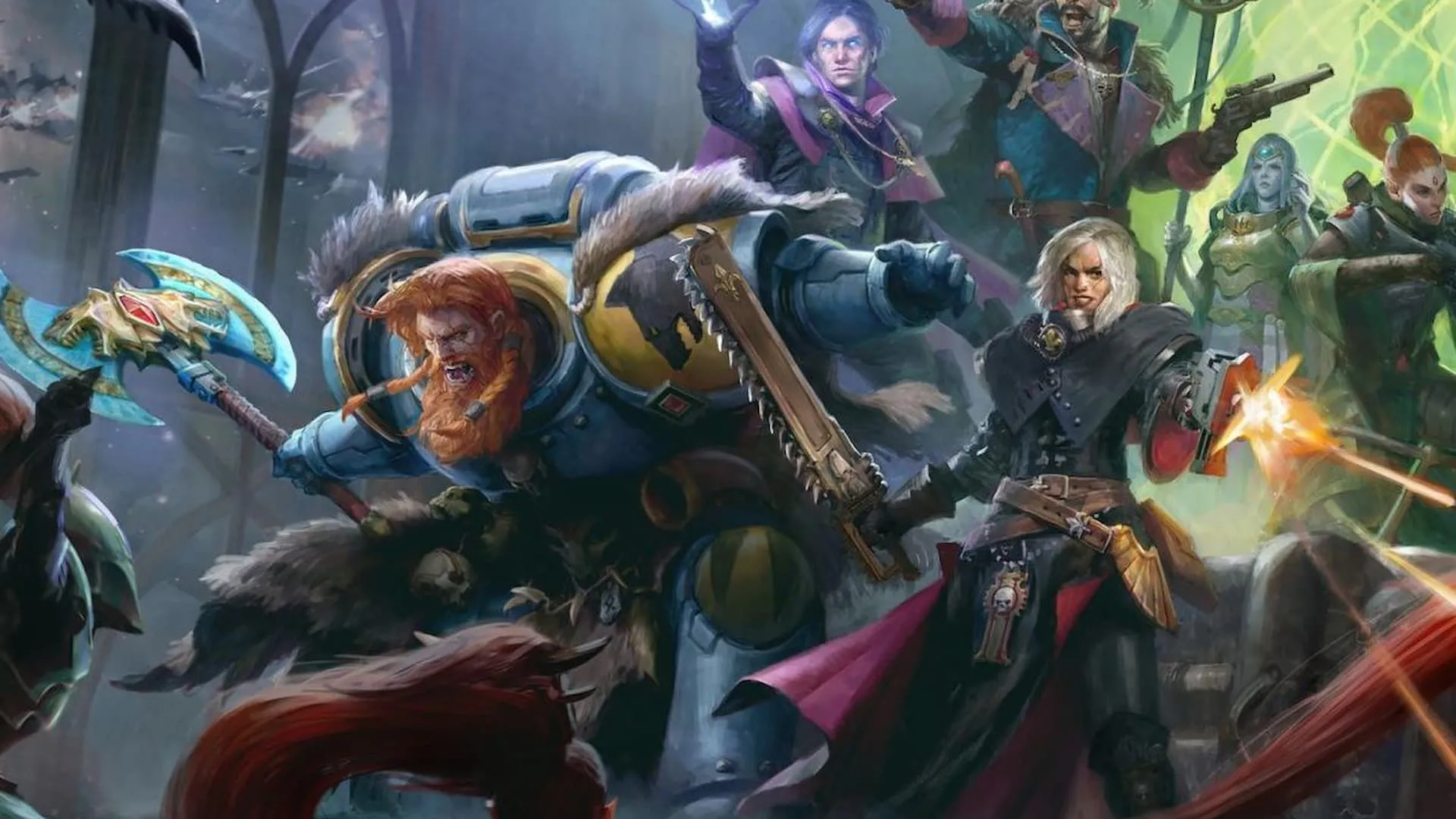 Nghệ thuật chính thức của game nhập vai Warhammer 40,000: Rogue Trader