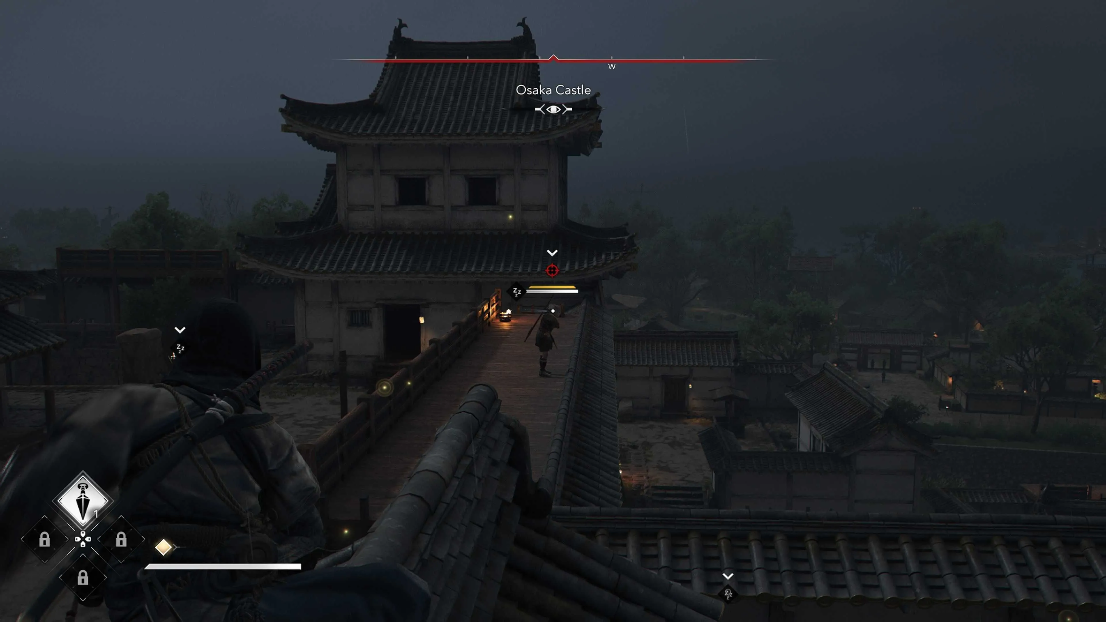 Nhân vật chính trong Assassin's Creed Shadows đối đầu với kẻ thù
