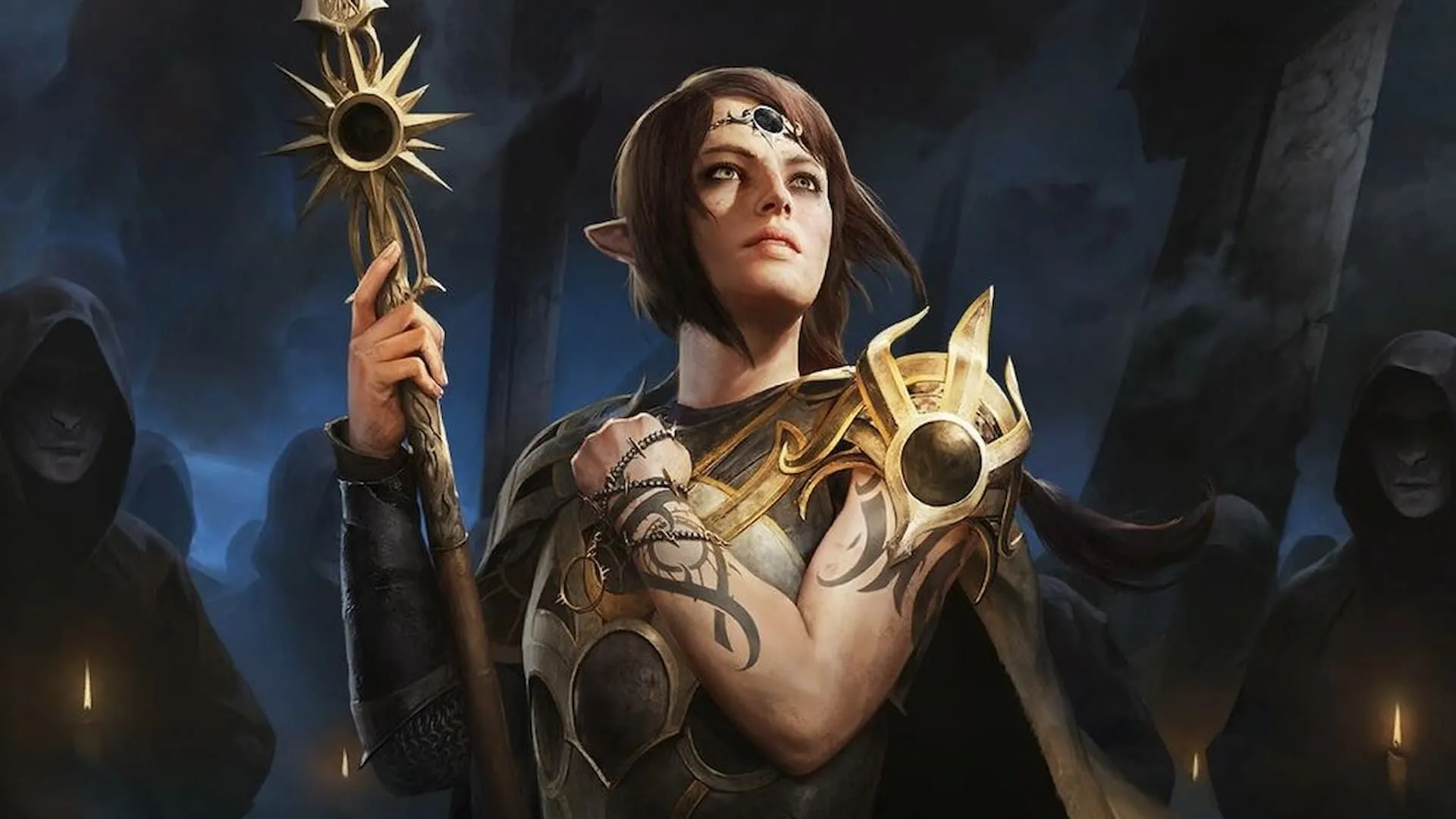 Nhân vật Shadowheart từ Baldur's Gate 3, một ví dụ về tài sản trí tuệ được sử dụng trong các mod