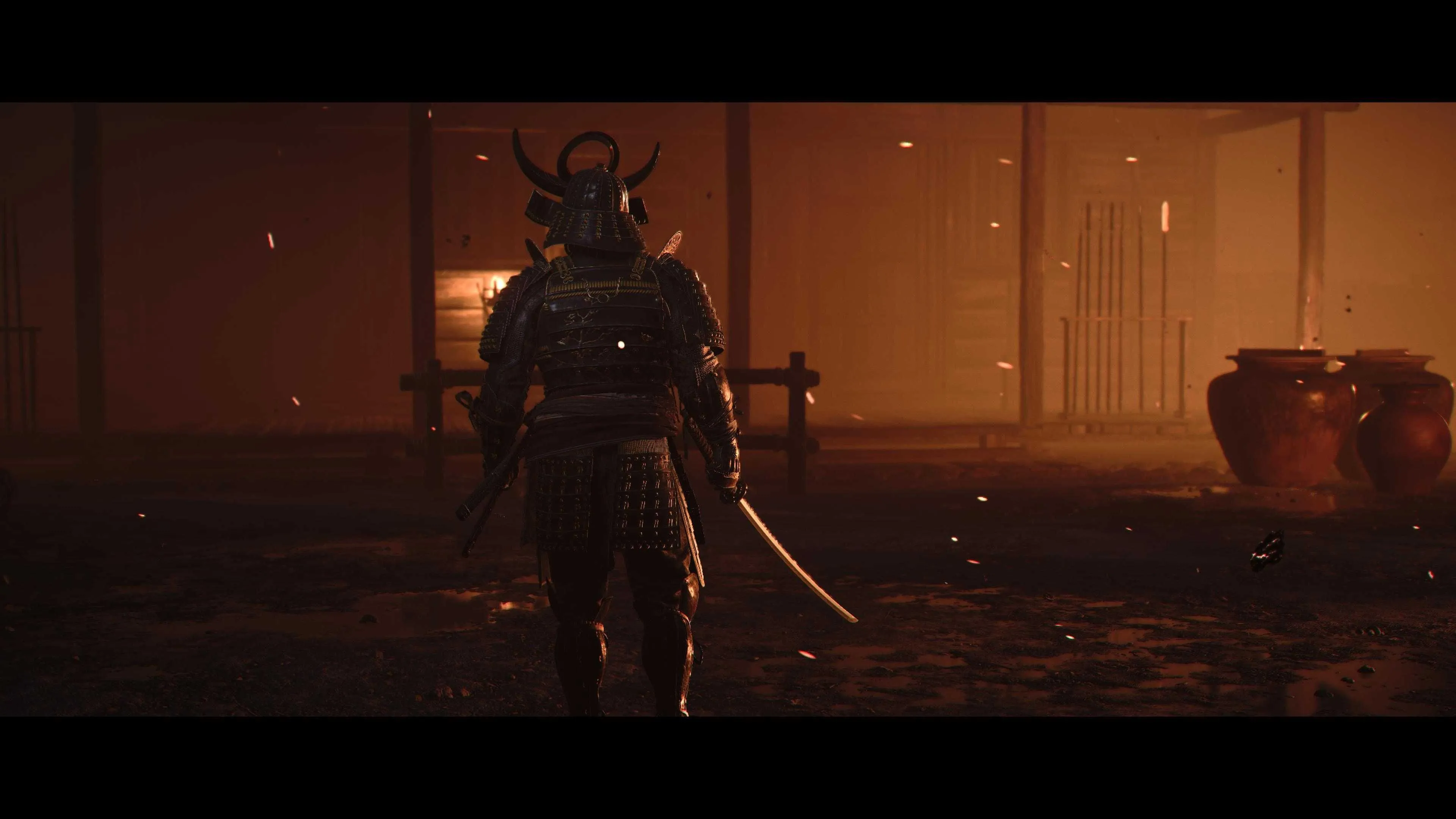 Nhân vật Yasuke trong bộ giáp samurai tại Assassin's Creed Shadows