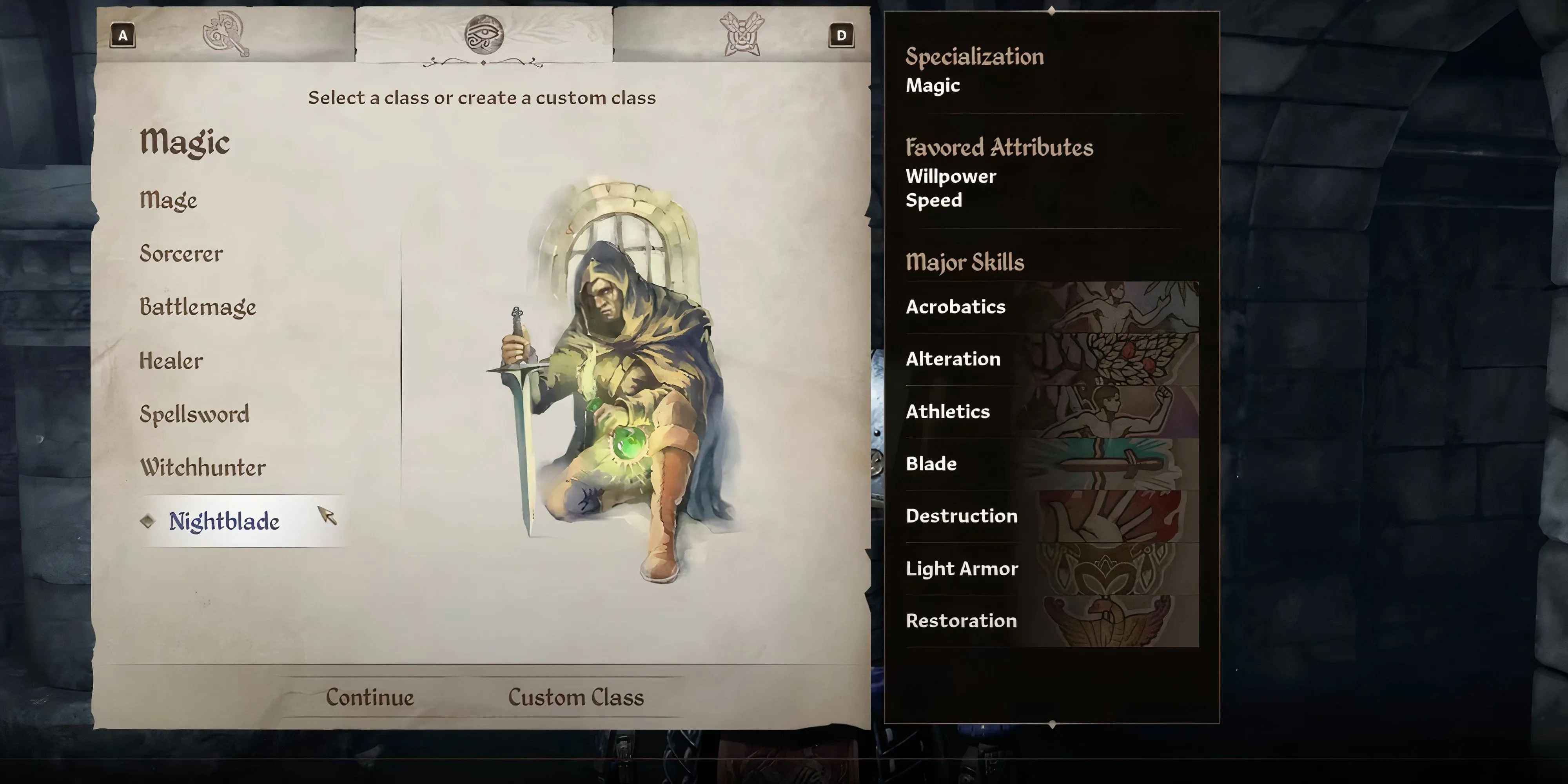 The Elder Scrolls IV: Oblivion Remastered: Top Các Class Mạnh Nhất & Hướng Dẫn Chọn Cho Người Mới