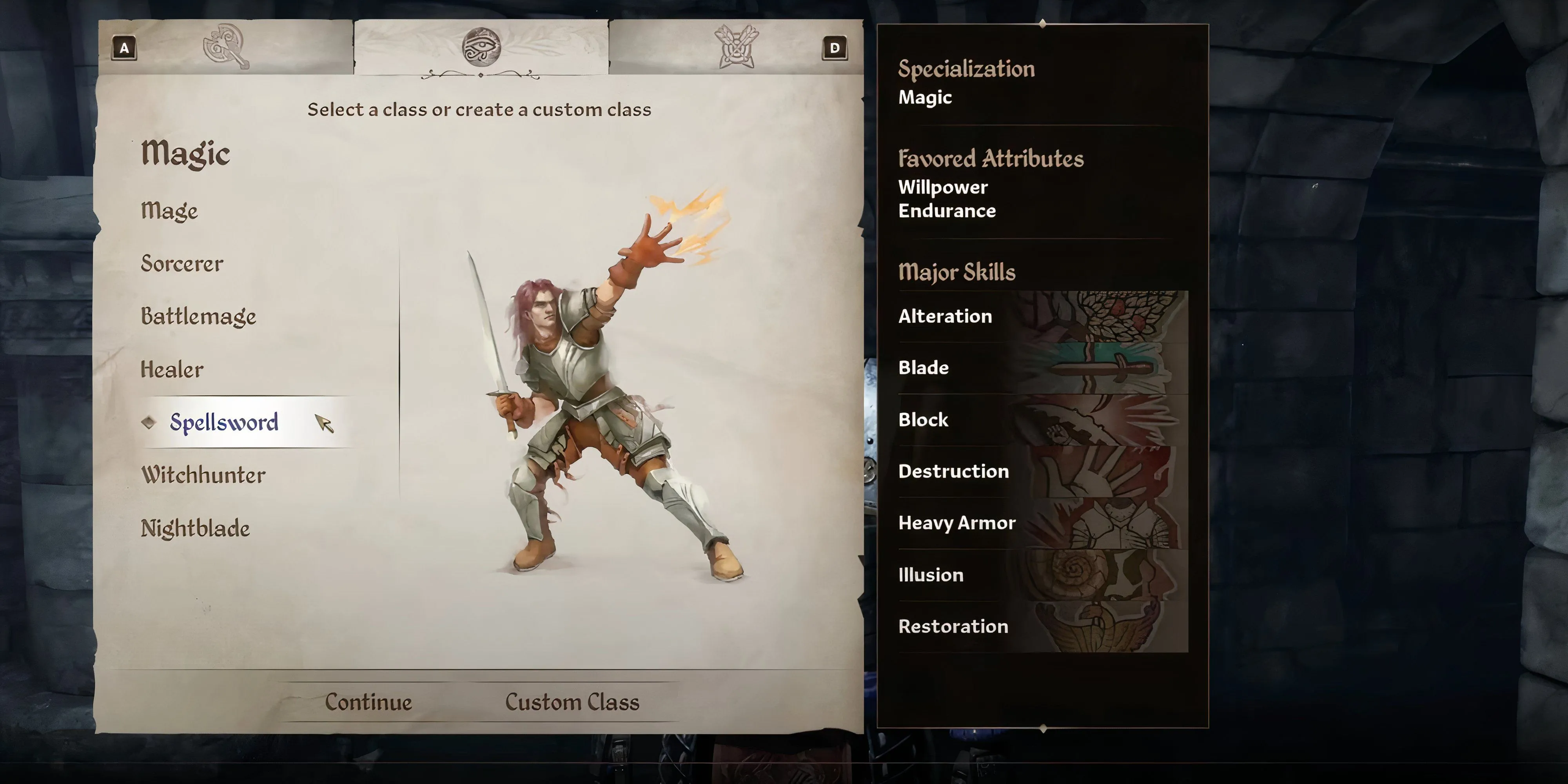 The Elder Scrolls IV: Oblivion Remastered: Top Các Class Mạnh Nhất & Hướng Dẫn Chọn Cho Người Mới