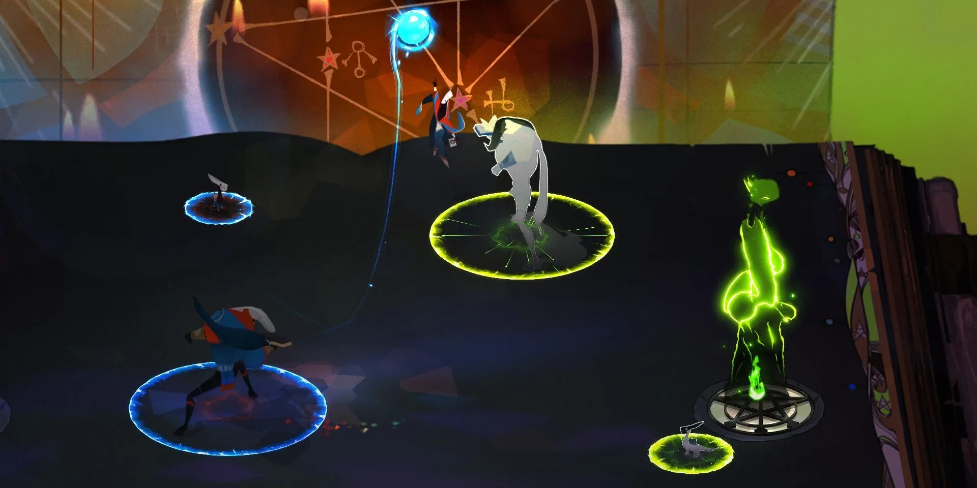 Pha ném Quả Cầu trong game Pyre