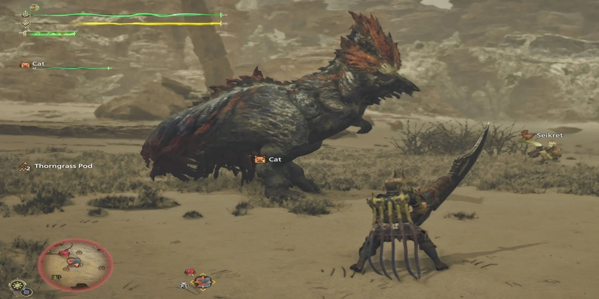 Quái vật đầu tiên trong Monster Hunter Wilds mà người chơi phải đối mặt sau phần hướng dẫn game