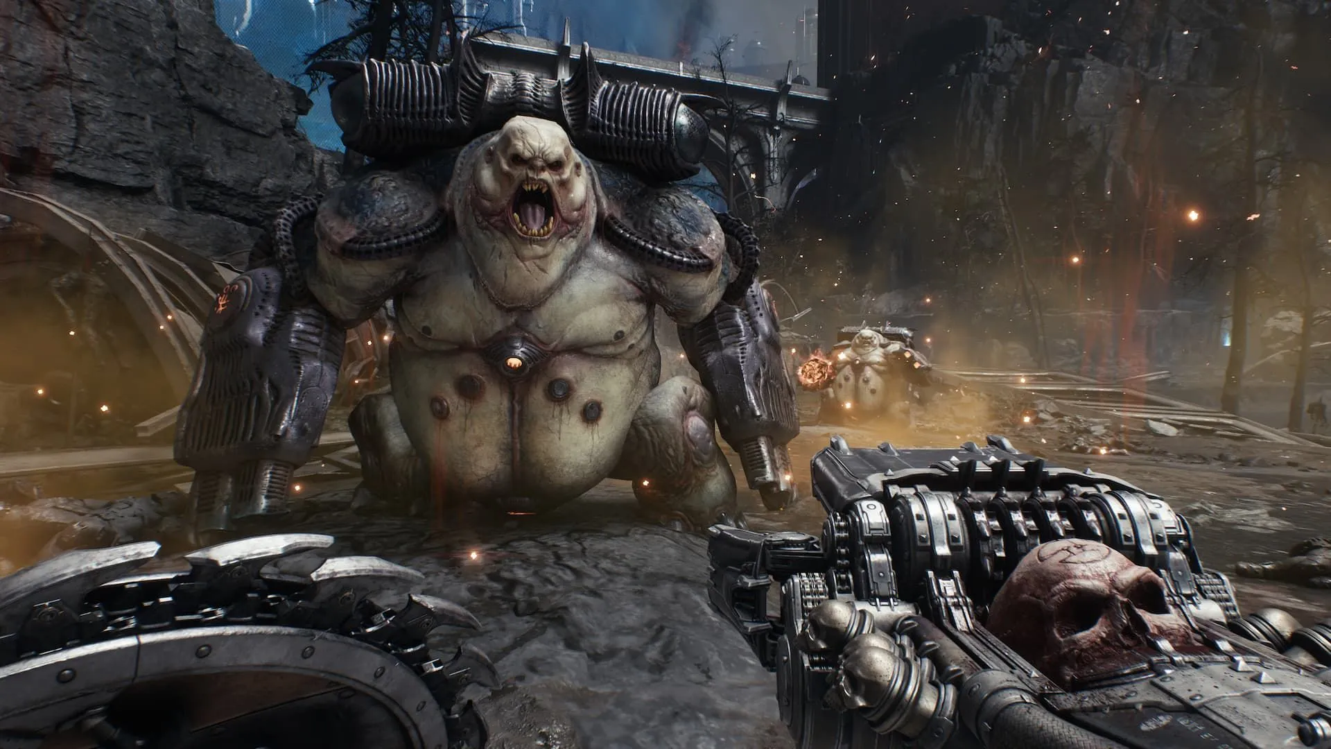 Quái vật Mancubus trong game Doom: The Dark Ages sẽ có mặt trên Xbox Game Pass tháng 5
