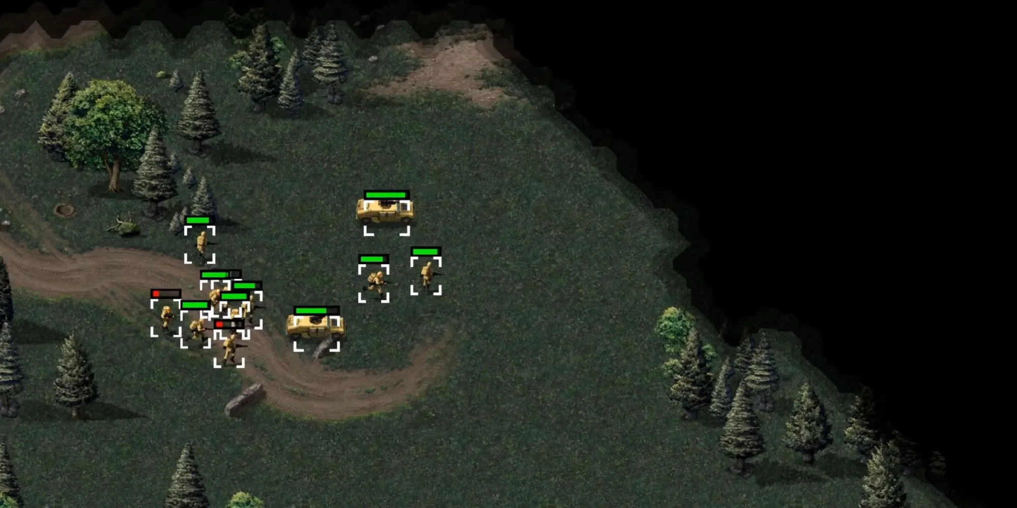 Quân đội của phe GDI và Nod đối đầu trên chiến trường trong Command &amp; Conquer Remastered Collection