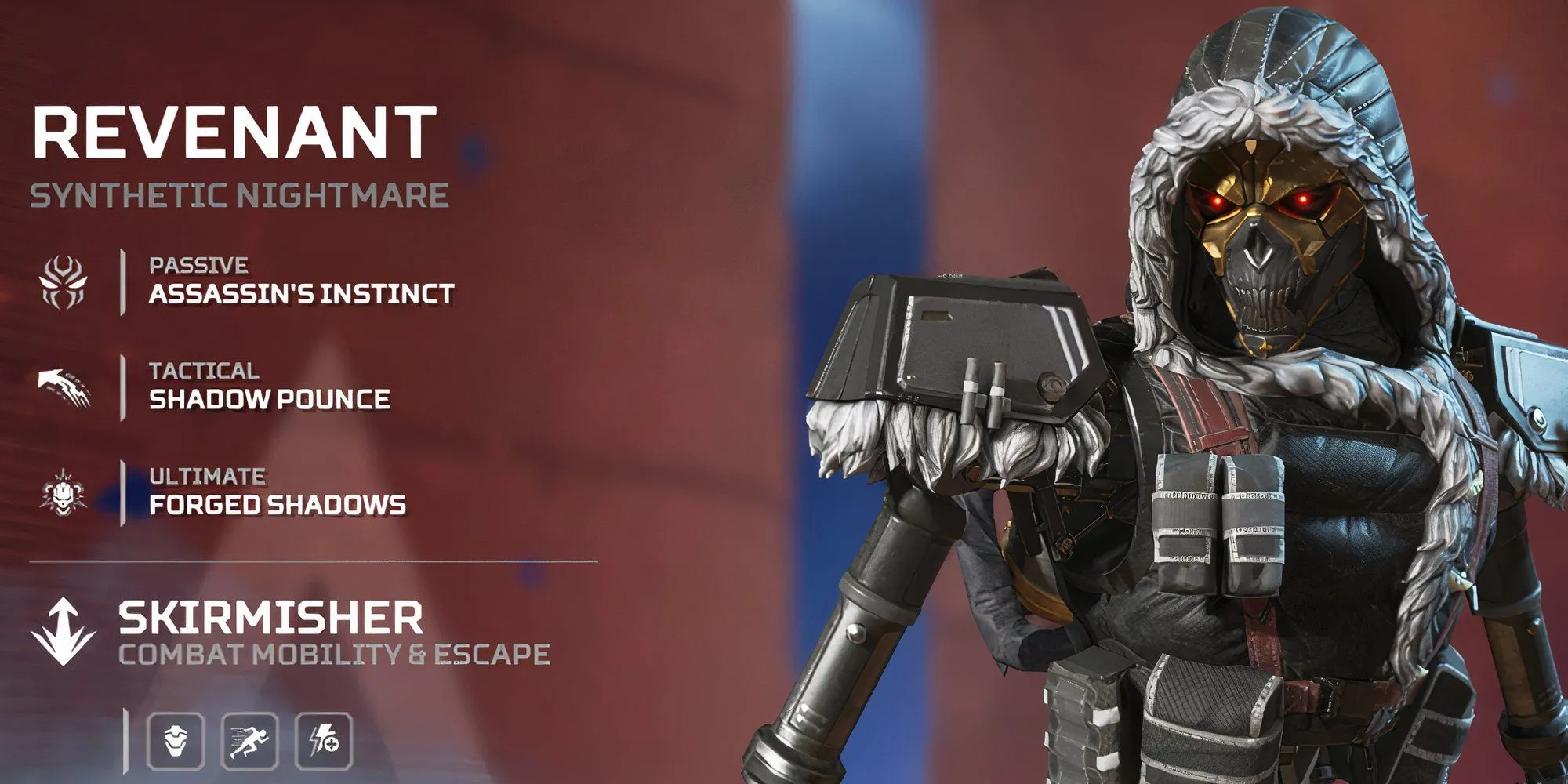 Revenant trong Apex Legends với vẻ ngoài đáng sợ