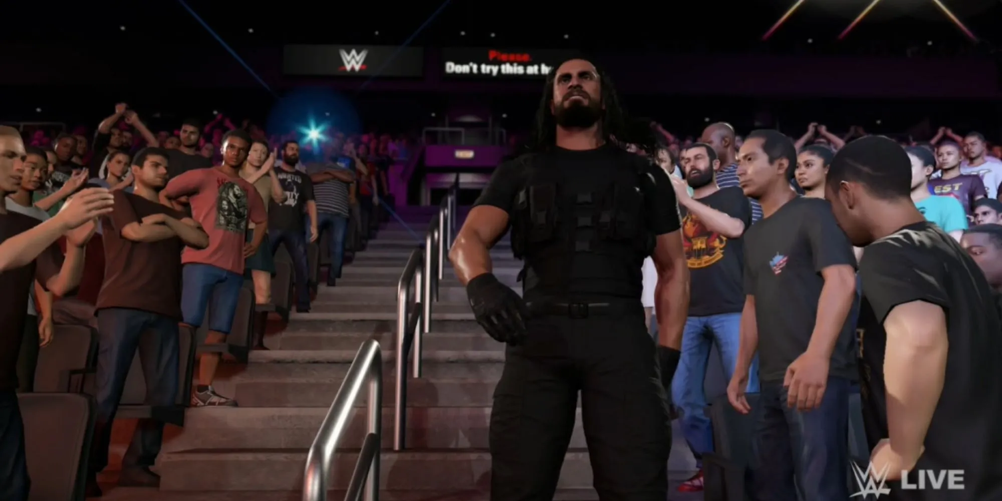 Seth Rollins xuất hiện hoành tráng trong WWE 2K25