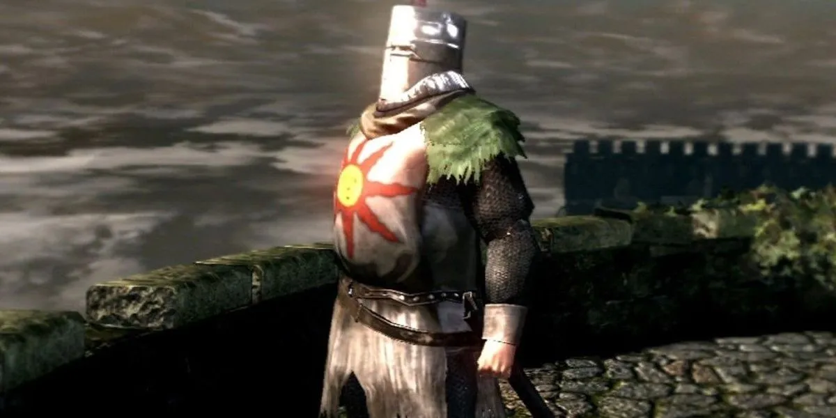 Solaire of Astora in Dark Souls