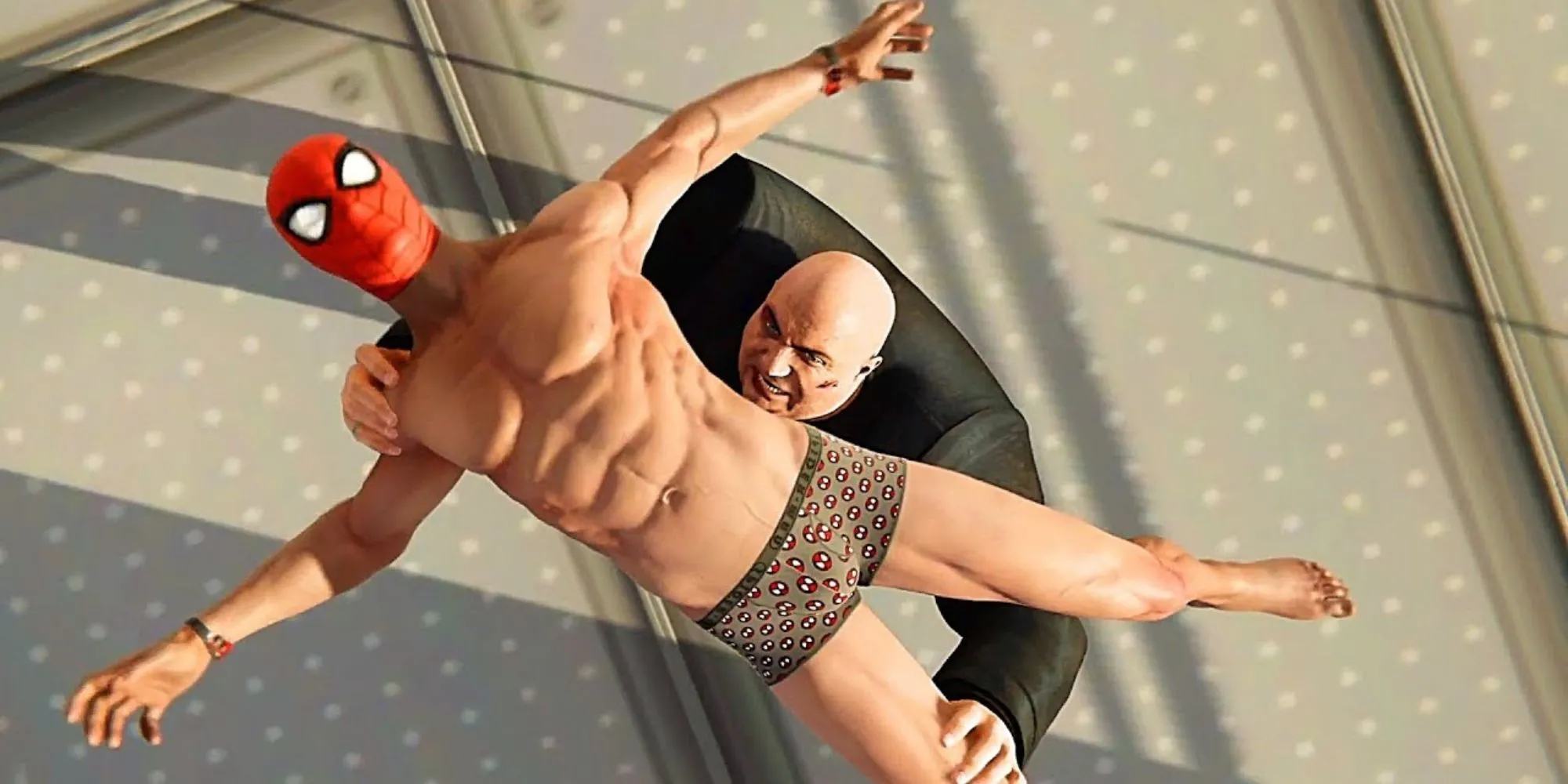 Spider-Man mặc nội y (Undies suit) trong Marvel's Spider-Man, trang phục khó kiếm nhất