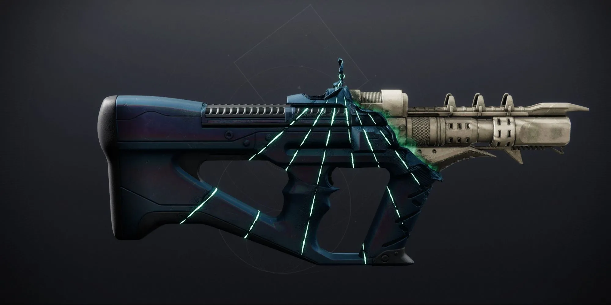 Súng tiểu liên Mirror Imago hệ Strand từ Court of Blades trong Destiny 2
