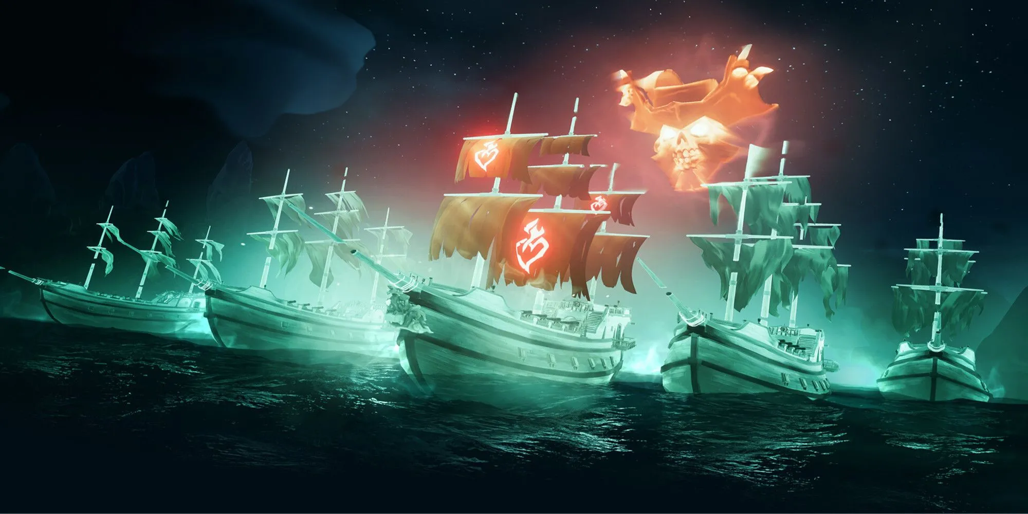 Tàu ma xuất hiện trên biển trong Sea of Thieves