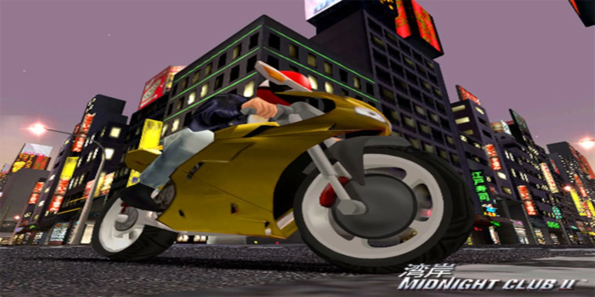 Tay đua trên mô tô trong Midnight Club II