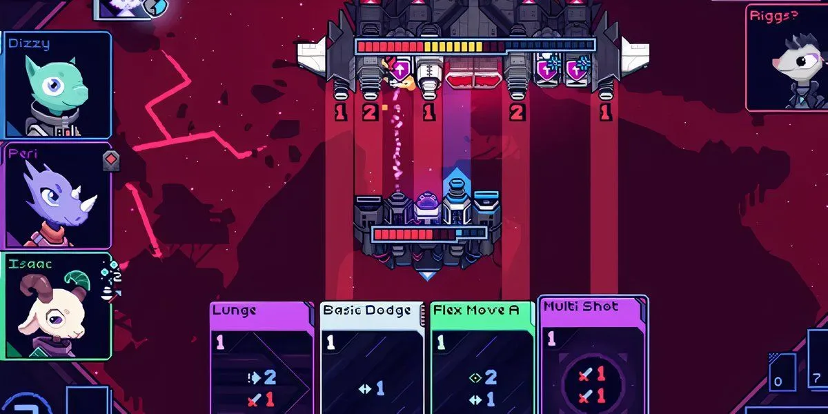 Trận chiến tàu vũ trụ trong game Cobalt Core