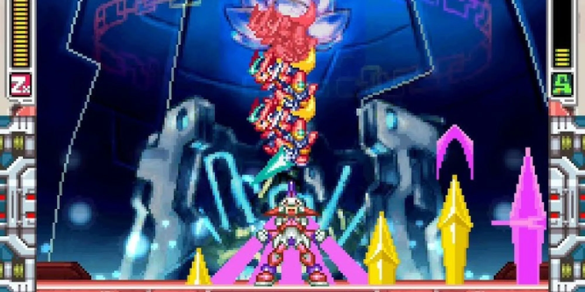 Trận đấu trùm giữa Mega Man ZX và Prometheus