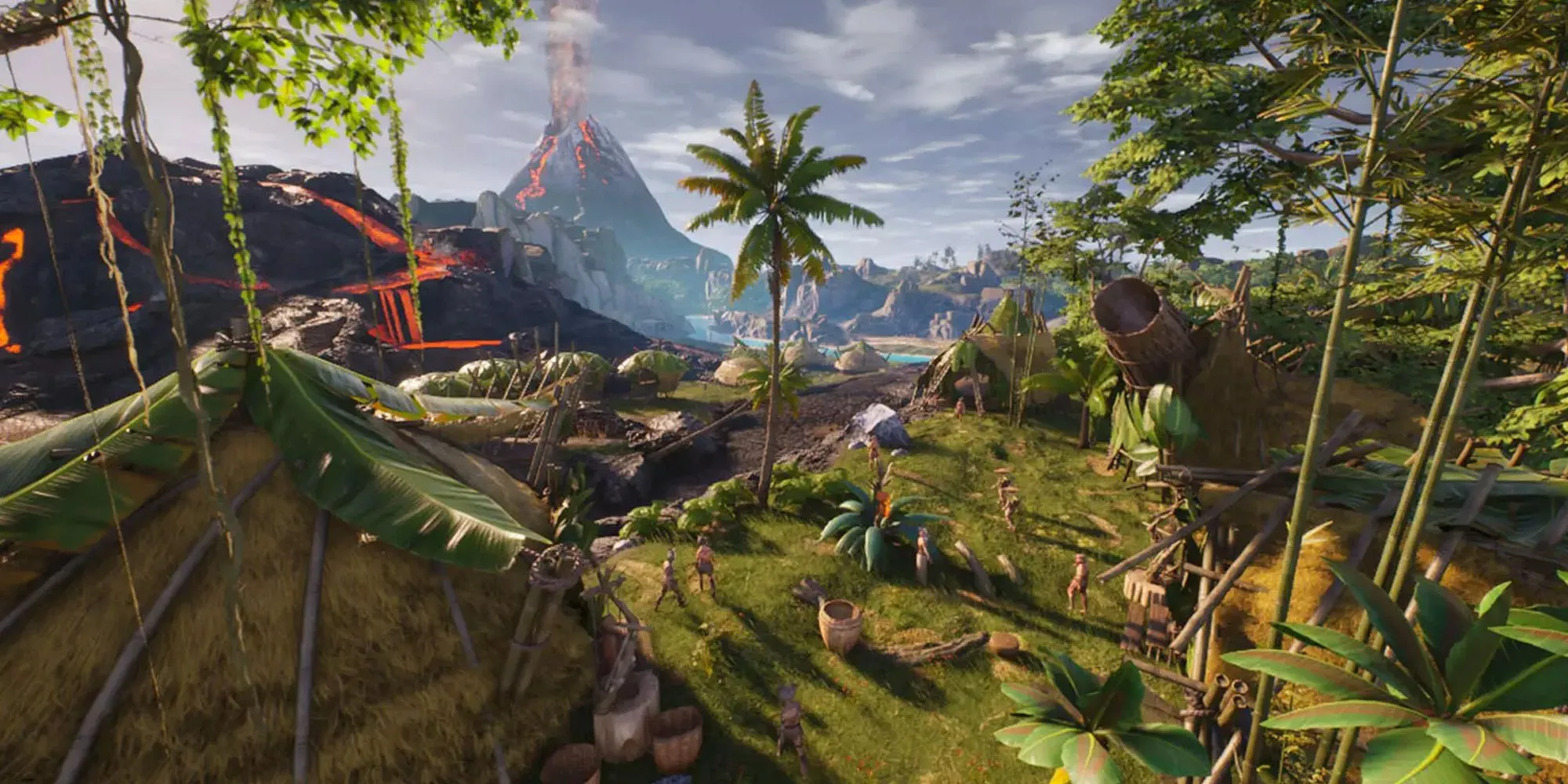 Tribe Primitive Builder - game xây dựng bộ lạc thời tiền sử trên đảo nhiệt đới