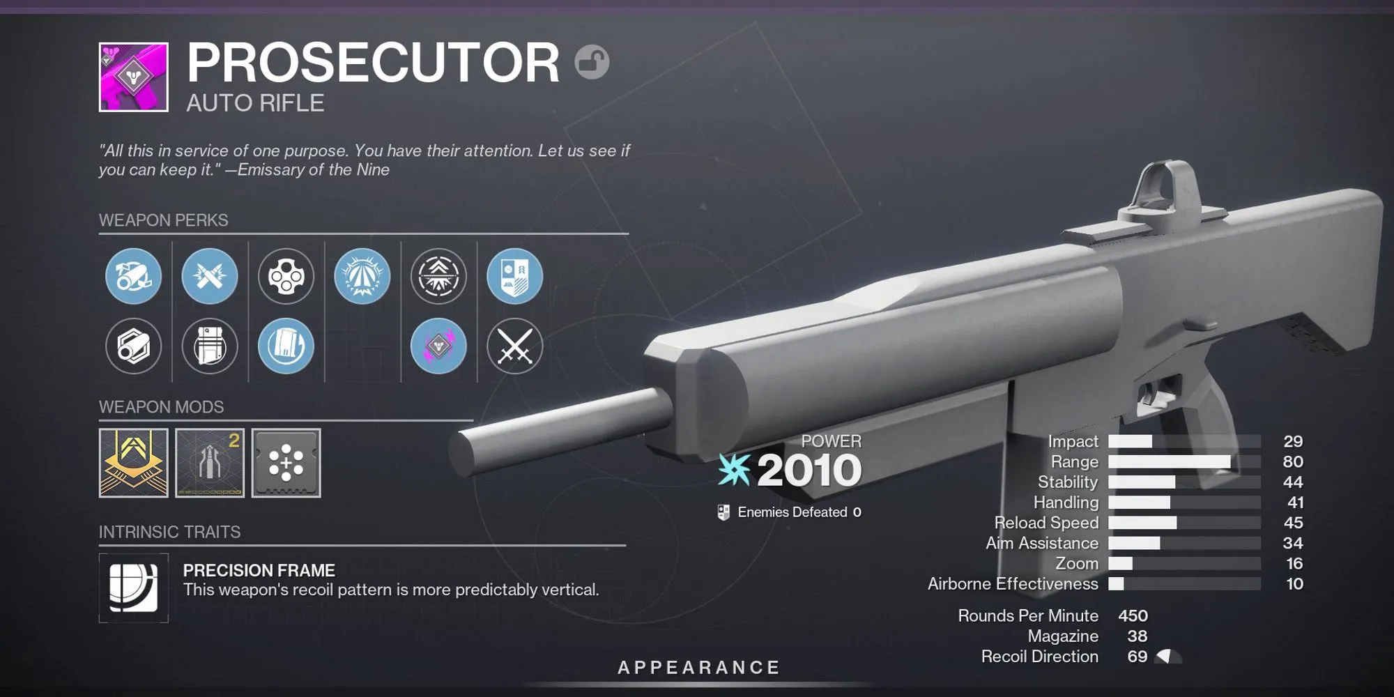 Vũ khí Destiny 2 chưa hoàn thiện từ sự kiện Rite of the Nine ra mắt lỗi