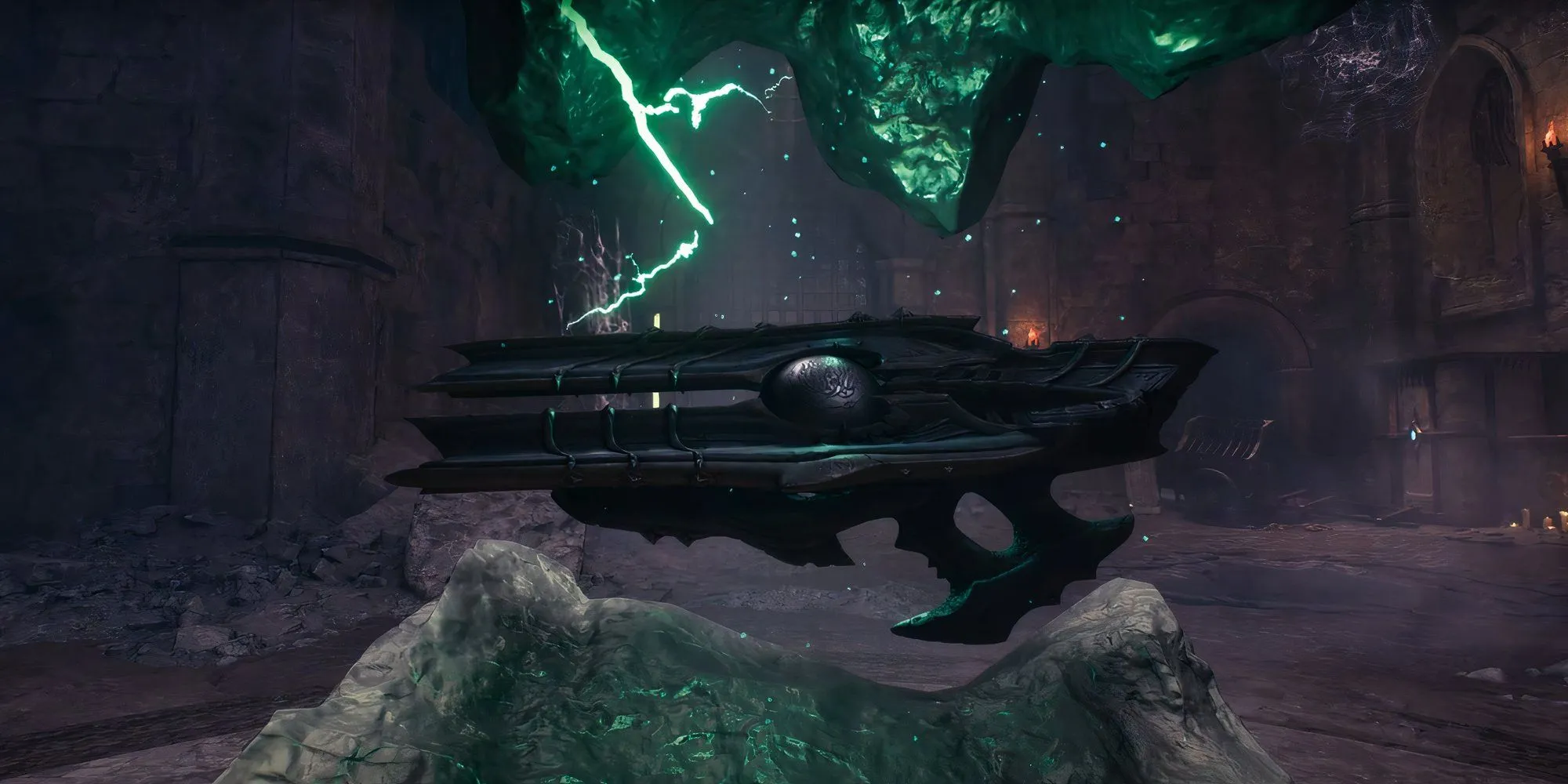 Vũ khí Reaver Chainshot mới trong DOOM The Dark Ages với khả năng tấn công đa dạng