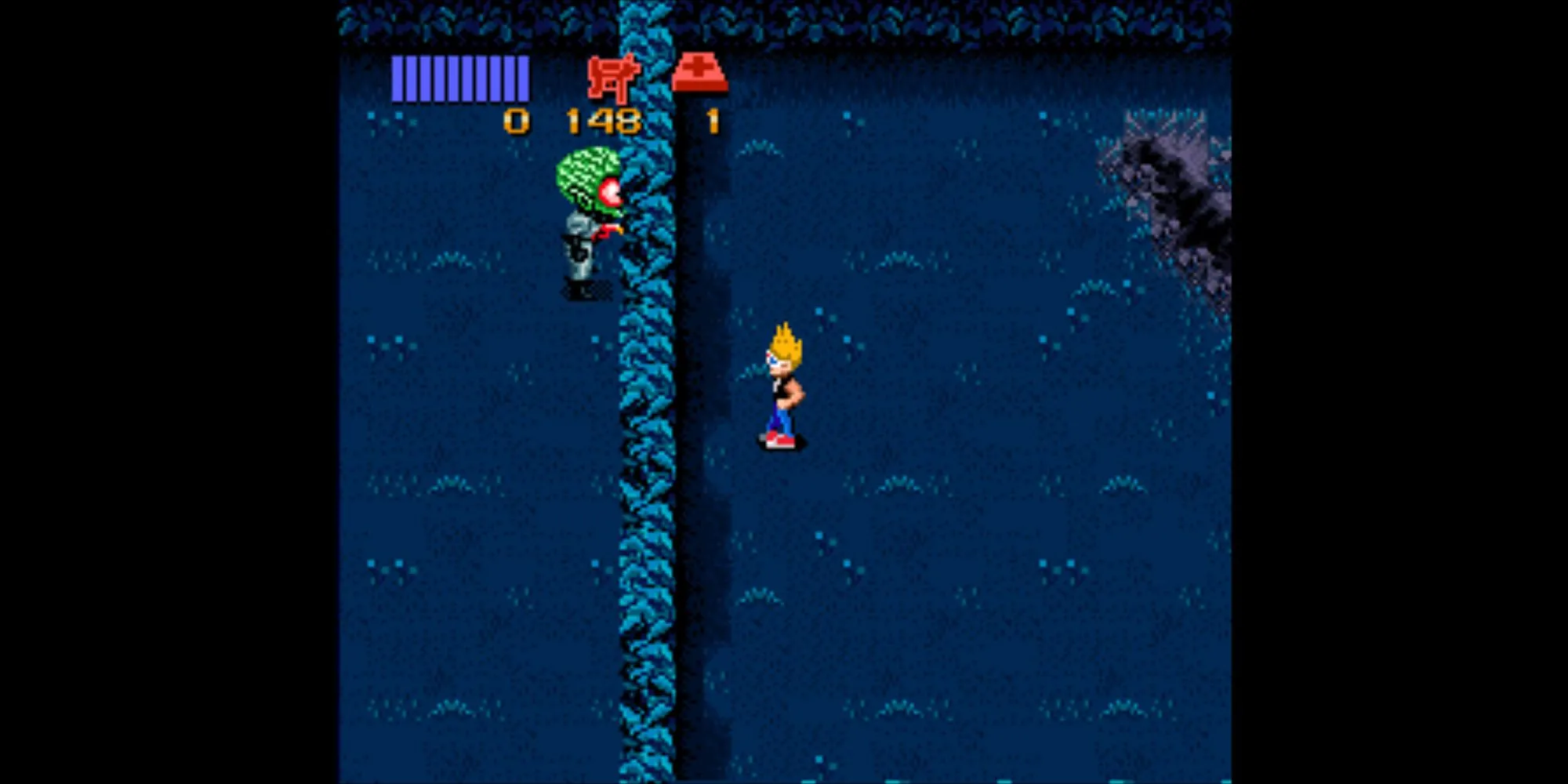 Zombies Ate My Neighbors trên SNES