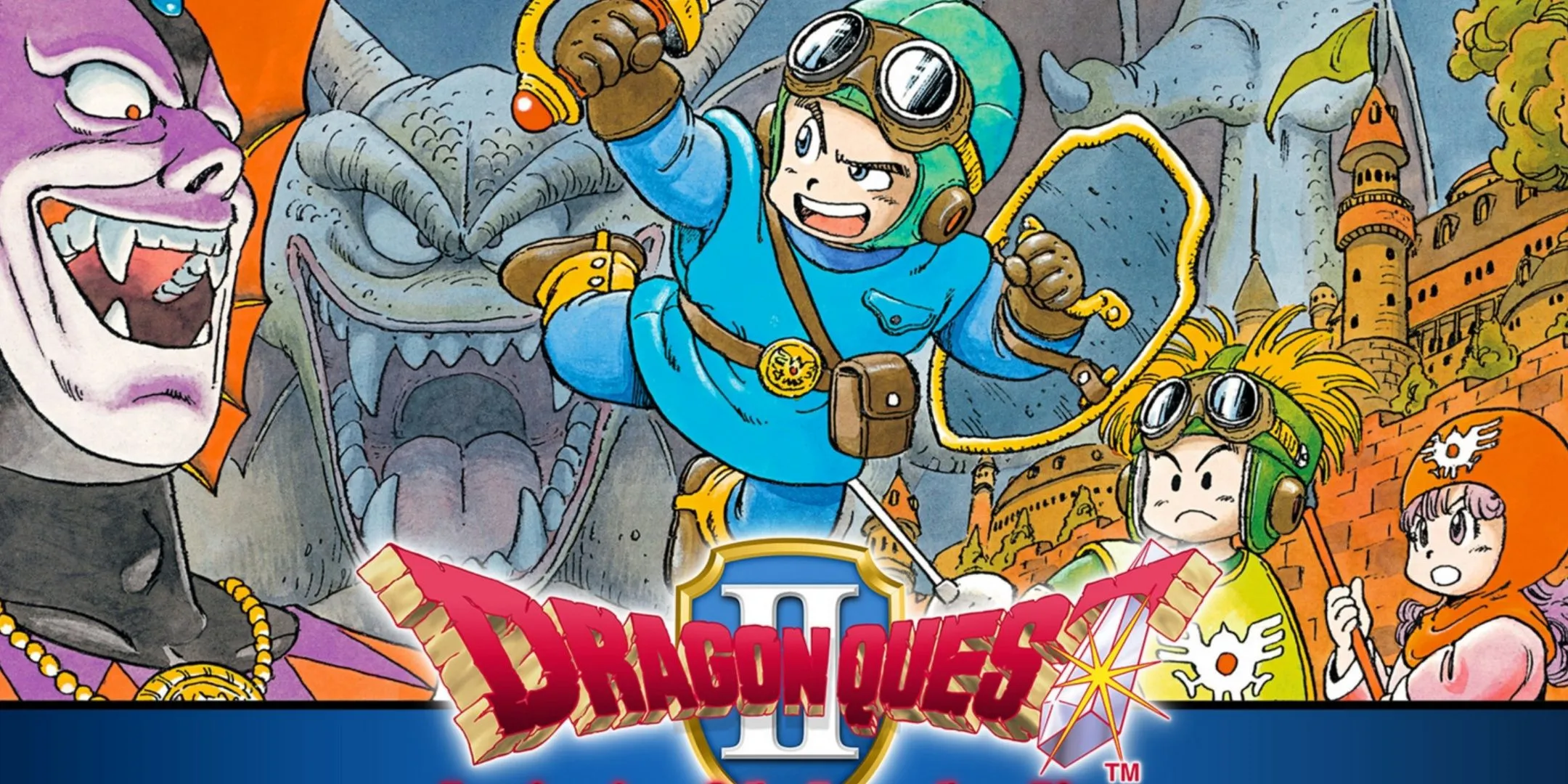 Ảnh bìa chính thức của game Dragon Quest 2: Luminaries Of The Legendary Line