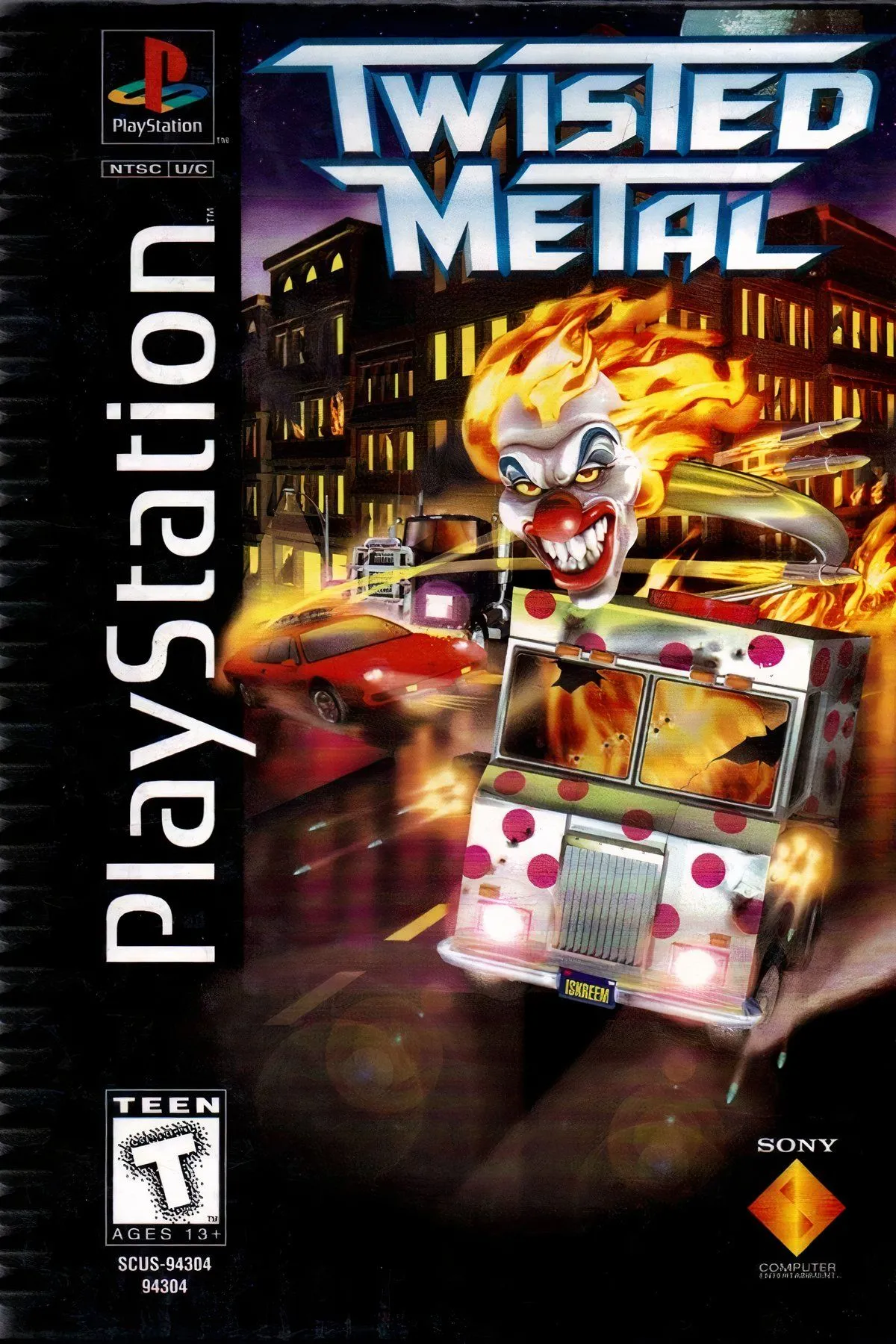 Chiếc xe kem Sweet Tooth khét tiếng với khuôn mặt hề đáng sợ từ series game Twisted Metal.