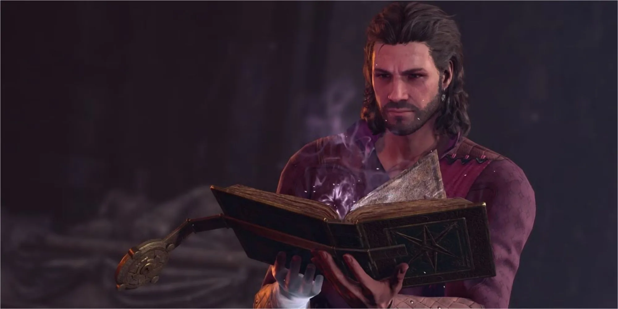 Gale, một người bạn đồng hành trong Baldur's Gate 3 tại khu trại