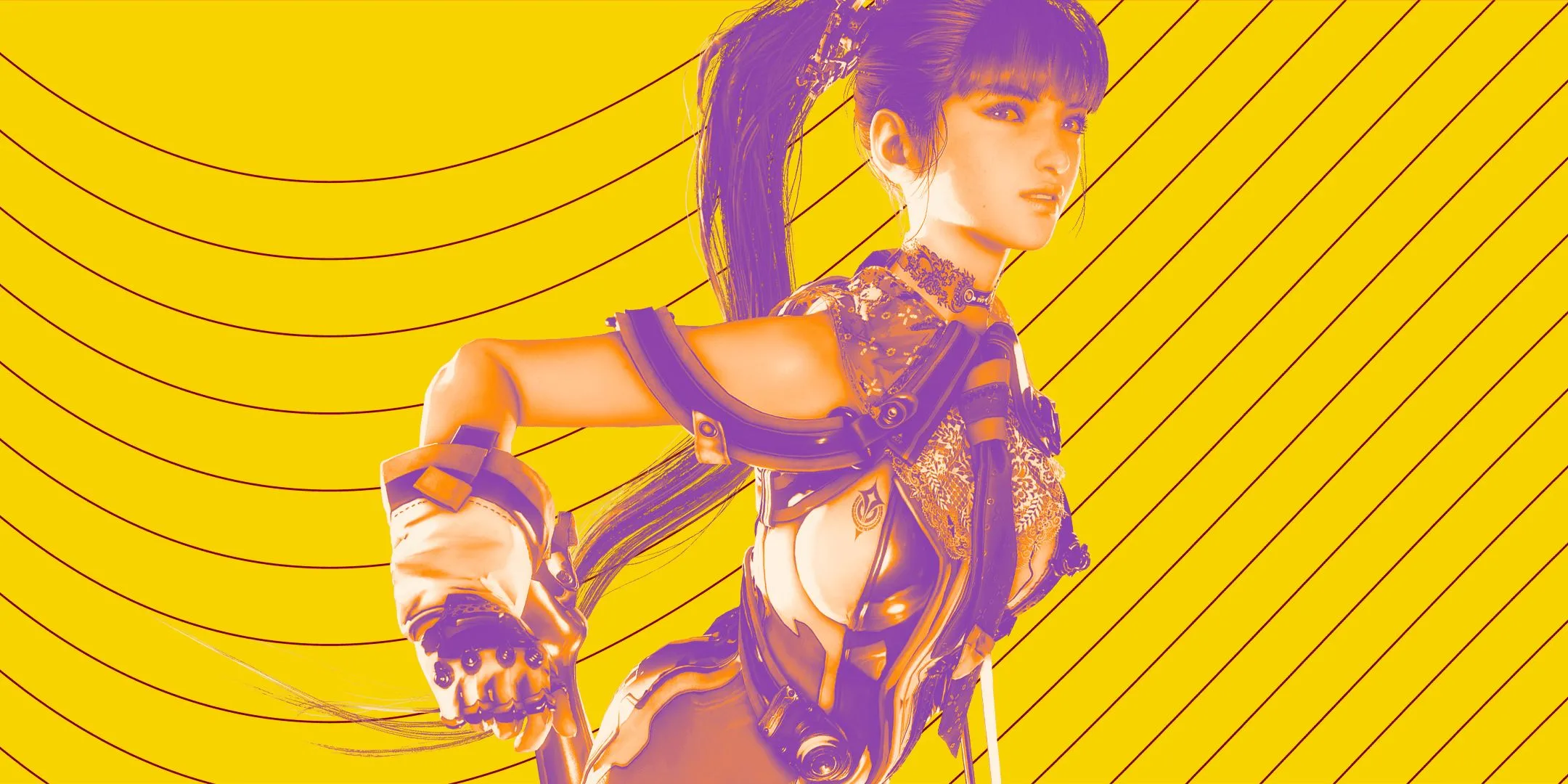 Hình ảnh nhân vật Eve trong Stellar Blade, minh họa cho phiên bản PC vừa ra mắt thành công