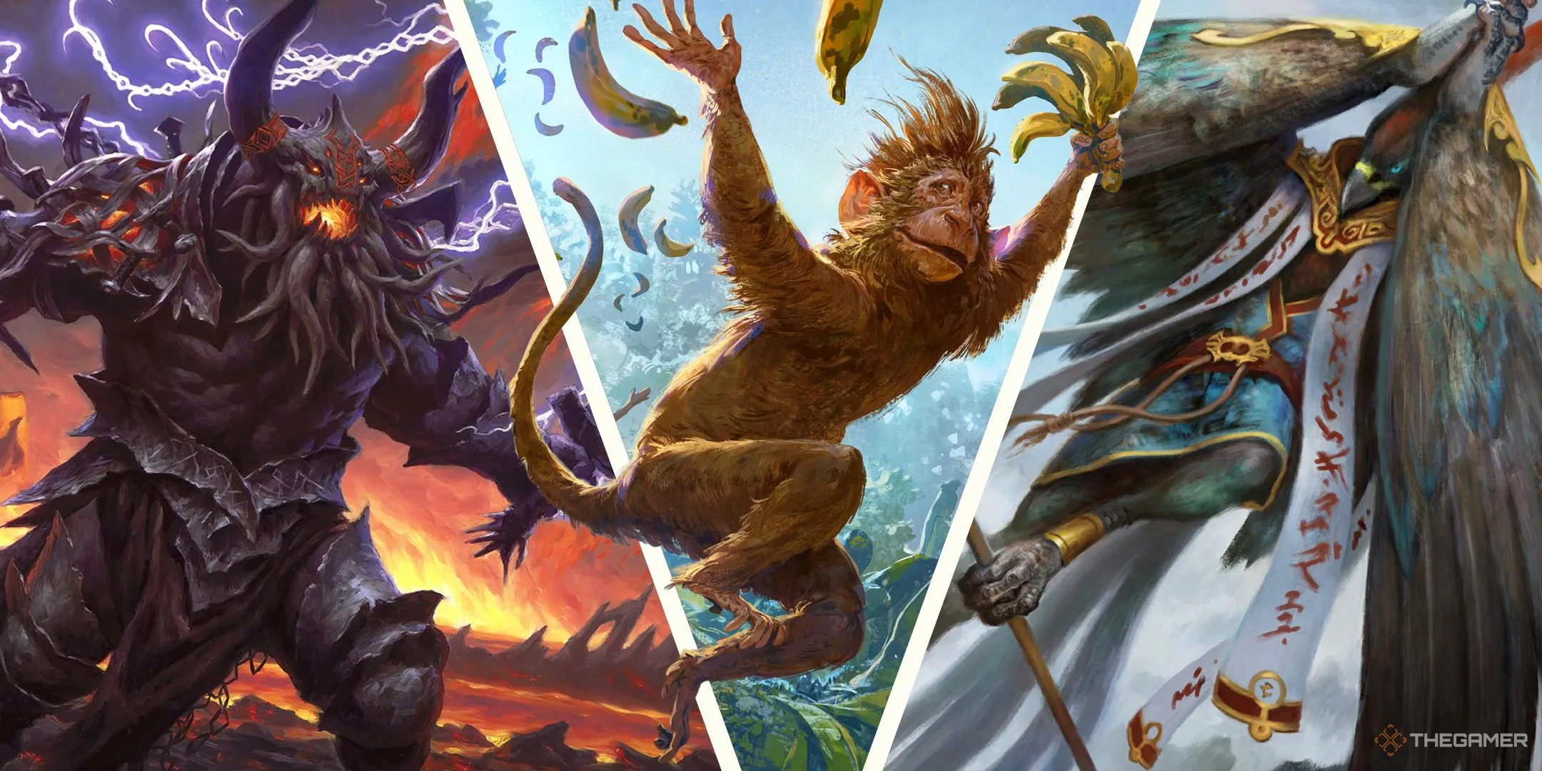 Bộ ba Commander Kardur, Kibo và Ishai trong Magic: The Gathering, tượng trưng cho những lá bài bị game thủ "ghét bỏ".