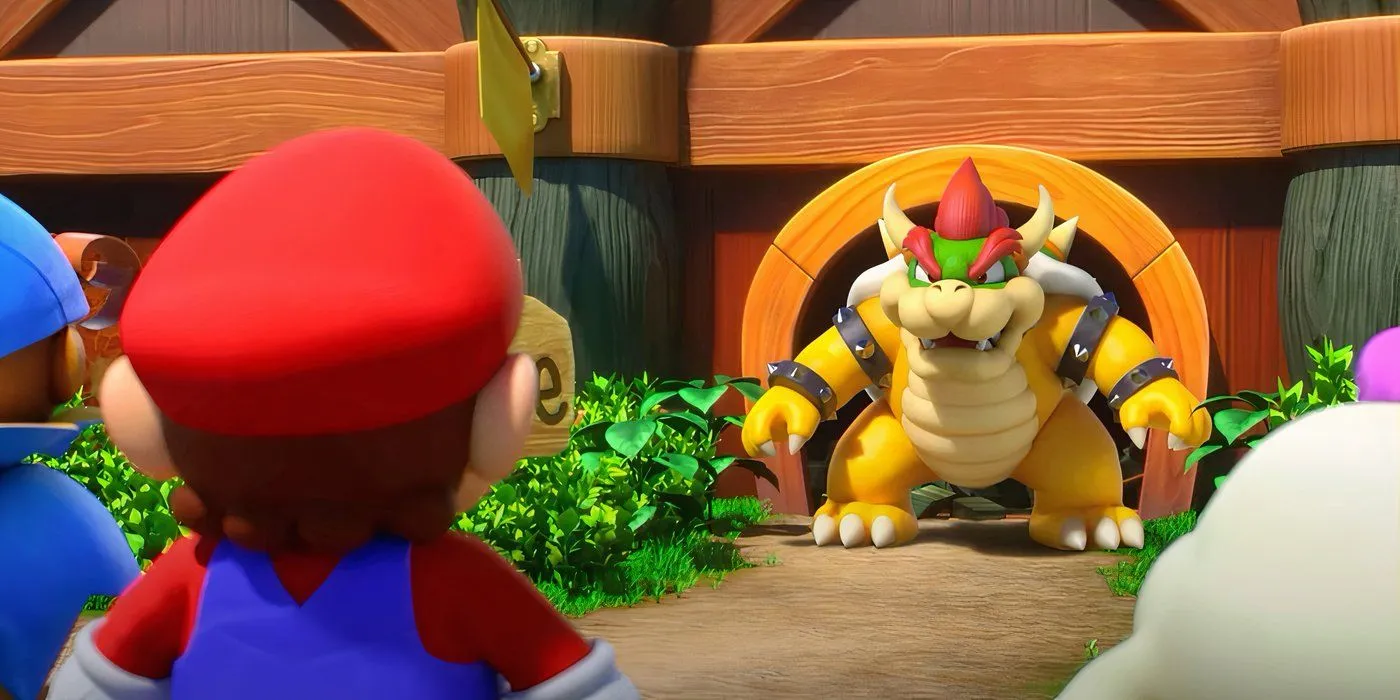 Bowser gia nhập đội hình của Mario trong Super Mario RPG Remake, biểu tượng cho sự bất ngờ và thú vị của cốt truyện