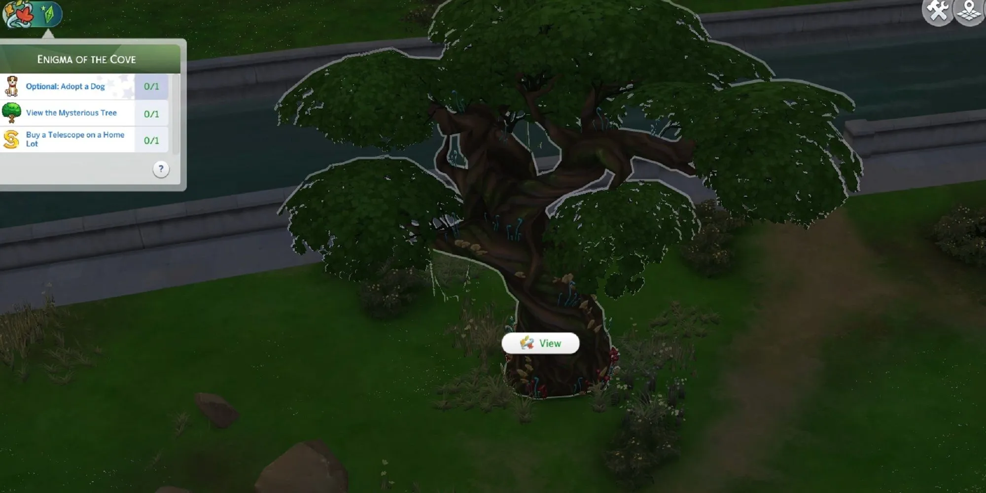 Cây bí ẩn trong Sims 4 biểu trưng cho cuộc sống đa dạng