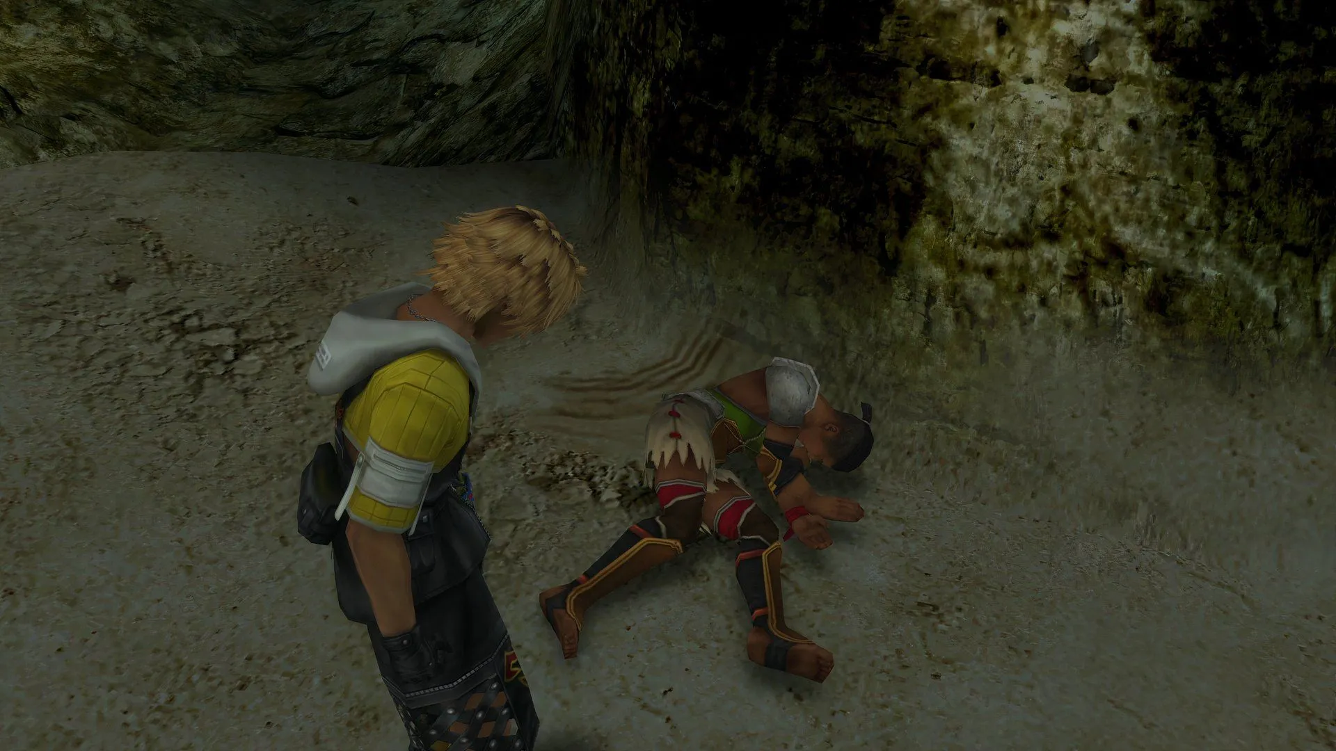 Gatta ngã xuống trong Chiến dịch Mi'ihen định mệnh của Final Fantasy X.