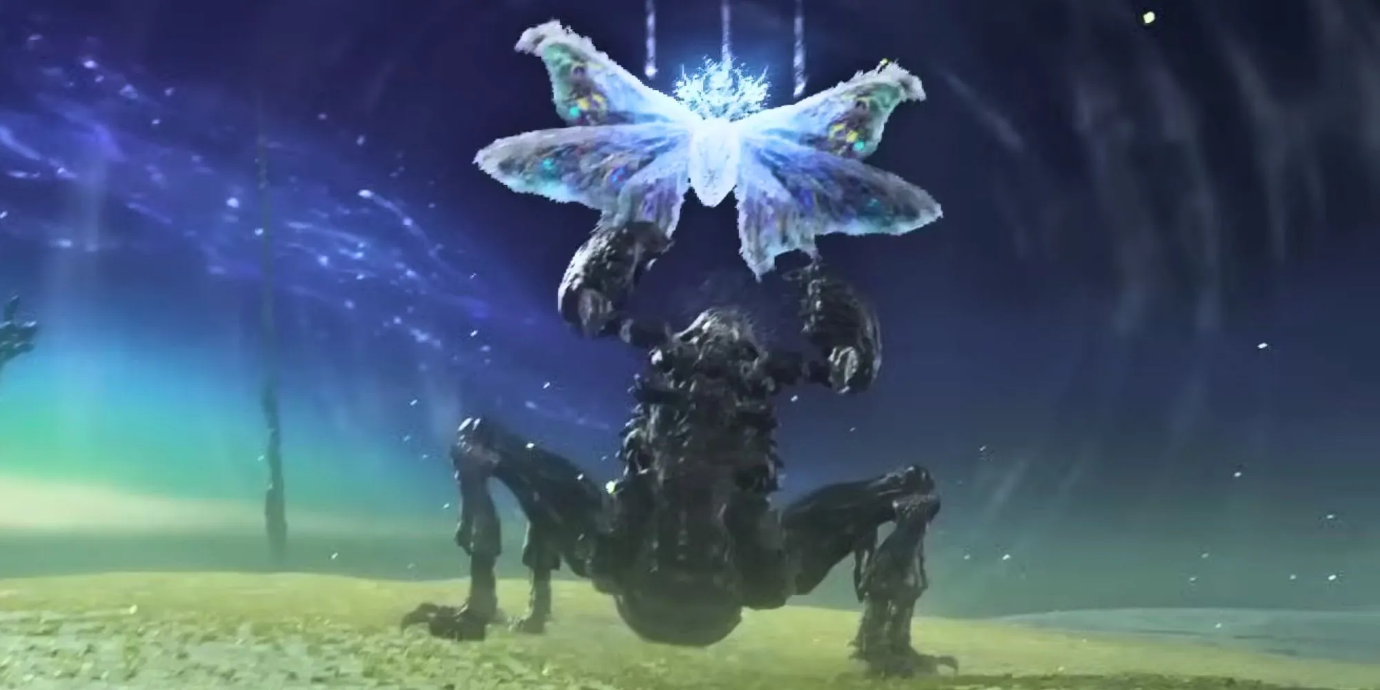 Gnoster Wisdom of Night, boss Nightlord ban đầu chia tách thành bọ cạp và bướm đêm trong Elden Ring Nightreign