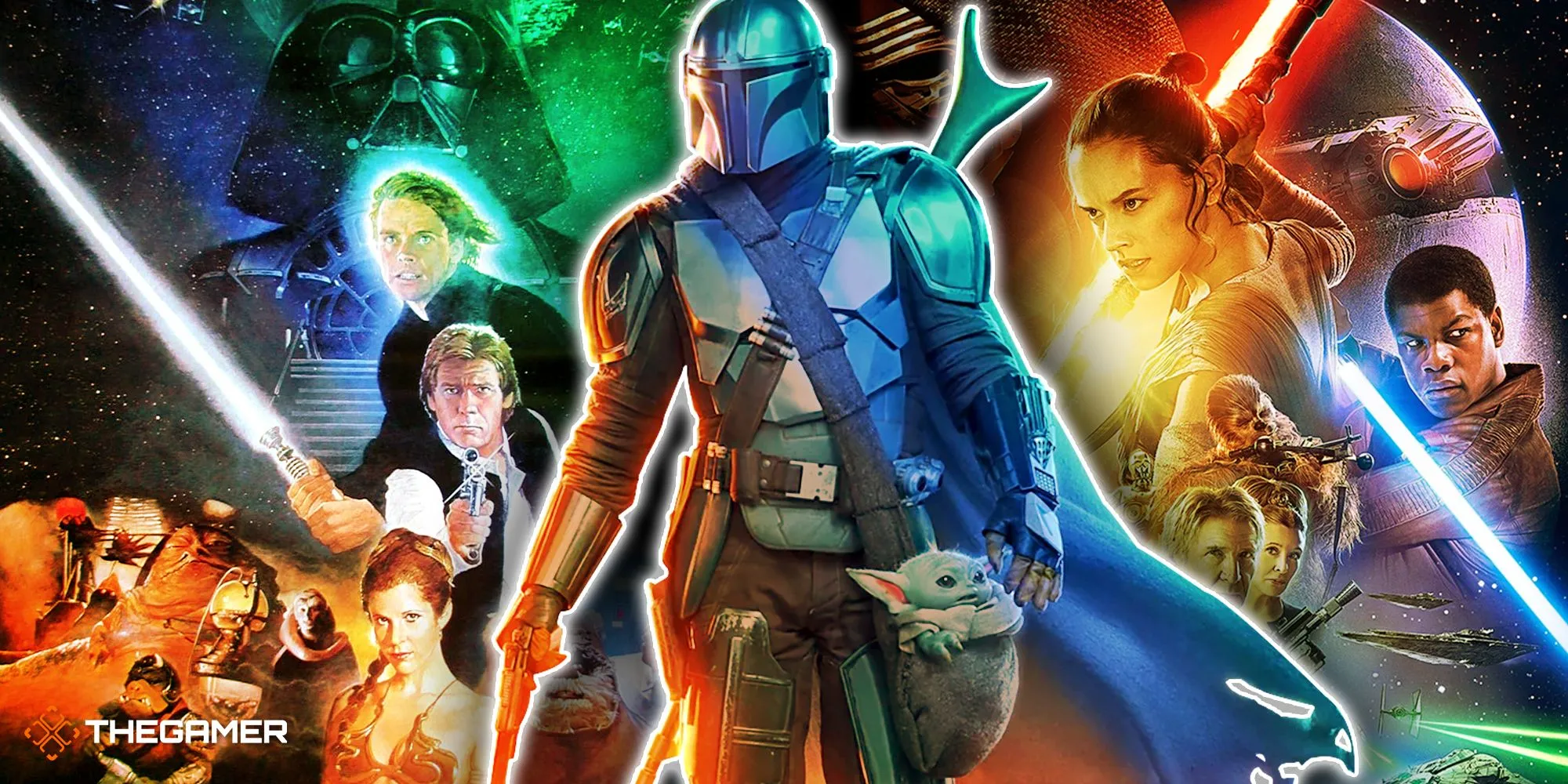 Hình ảnh các poster phim và series trong vũ trụ Star Wars