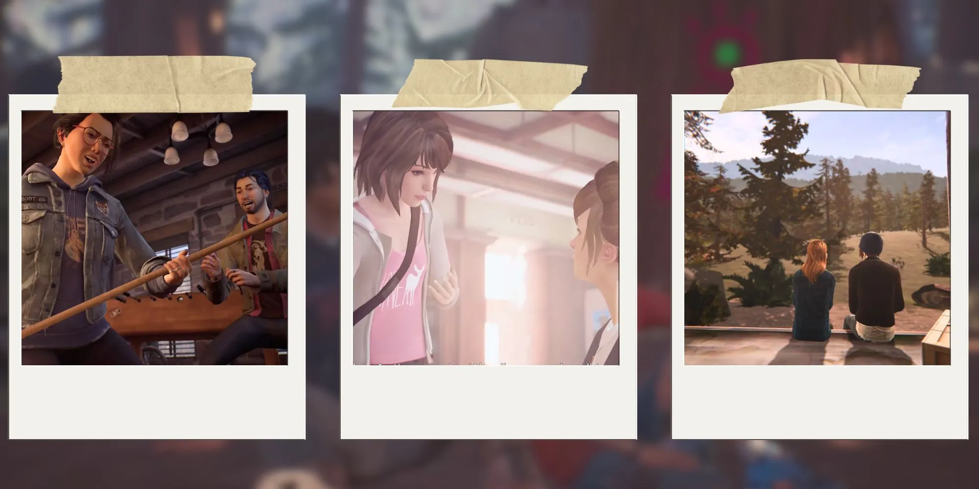 Hình ảnh tổng hợp các tựa game chính trong series Life is Strange, minh họa cho bộ sưu tập PS5 mới ra mắt, phản ánh chiến lược phát hành của Square Enix