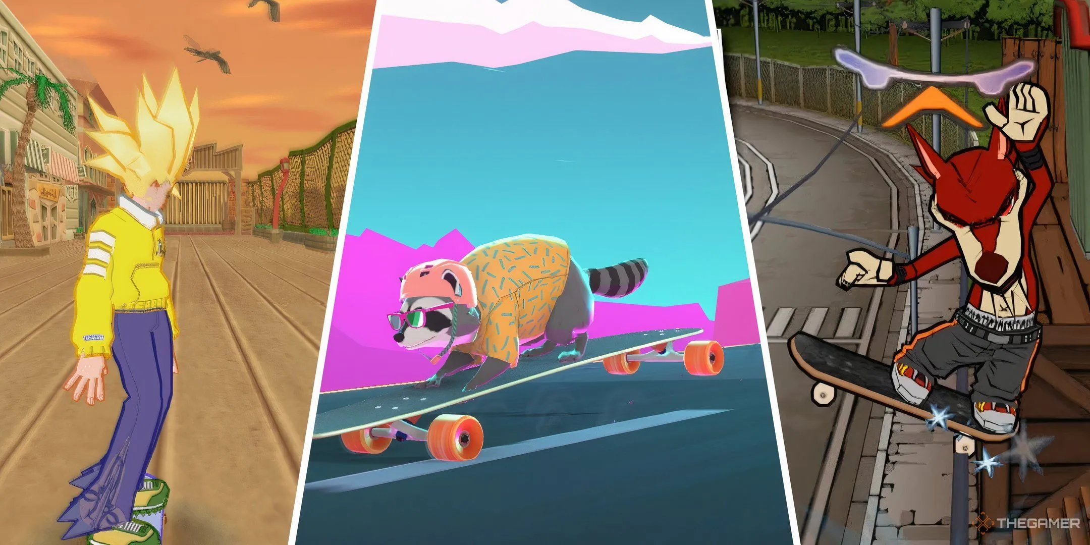 Hình ảnh tổng hợp các tựa game trượt ván độc đáo ít người biết đến ngoài Tony Hawk's Pro Skater