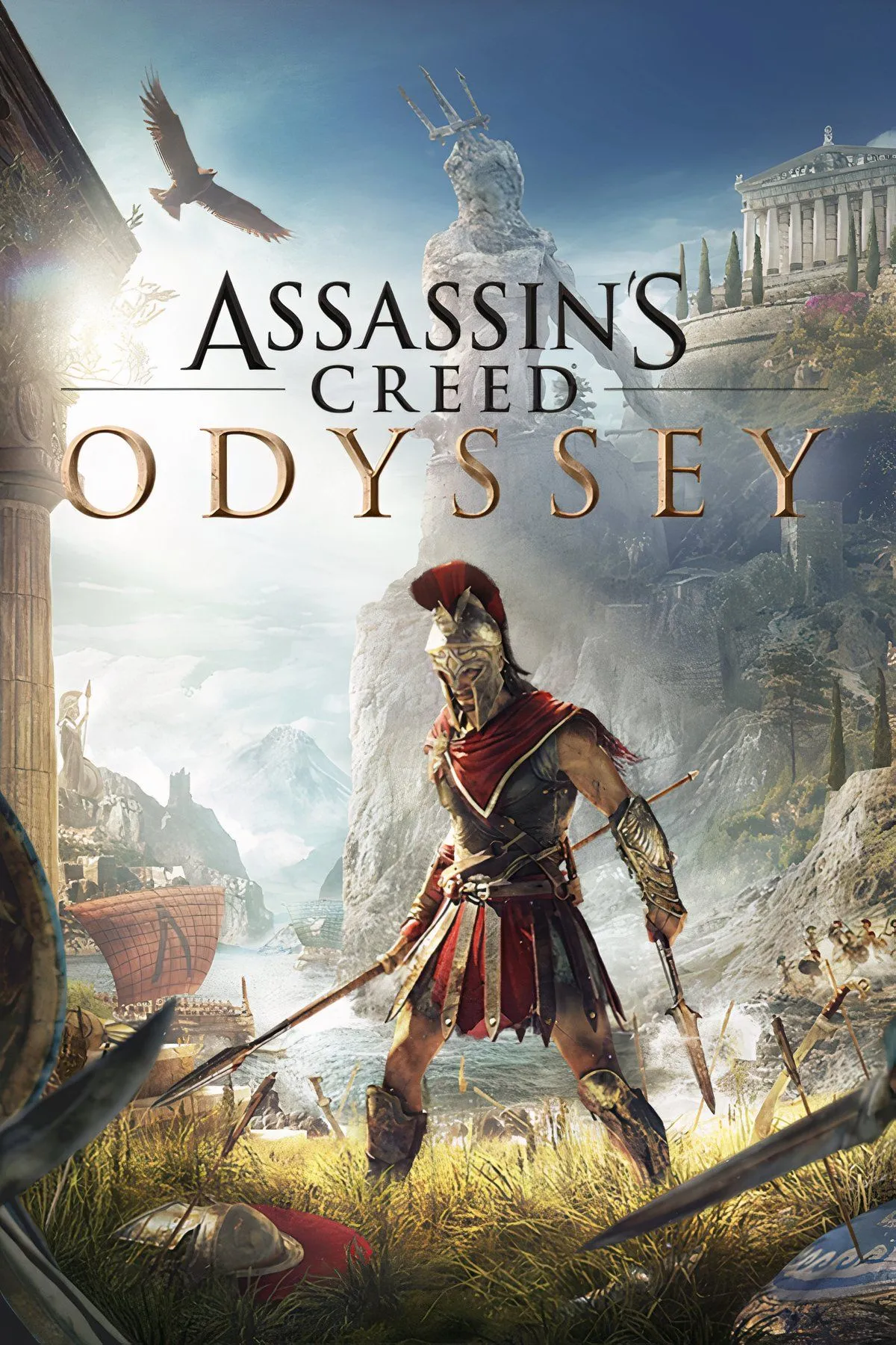 Kassandra hoặc Alexios khám phá thế giới Hy Lạp cổ đại rộng lớn trong Assassin's Creed Odyssey với vô số nhiệm vụ phụ