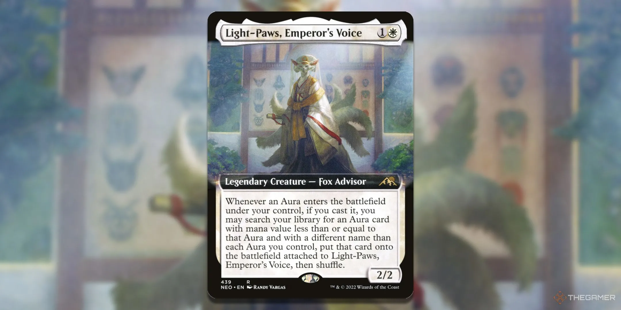 Light-Paws, Emperor's Voice - Commander Auras khiến trận đấu trở nên đơn điệu trong MTG.