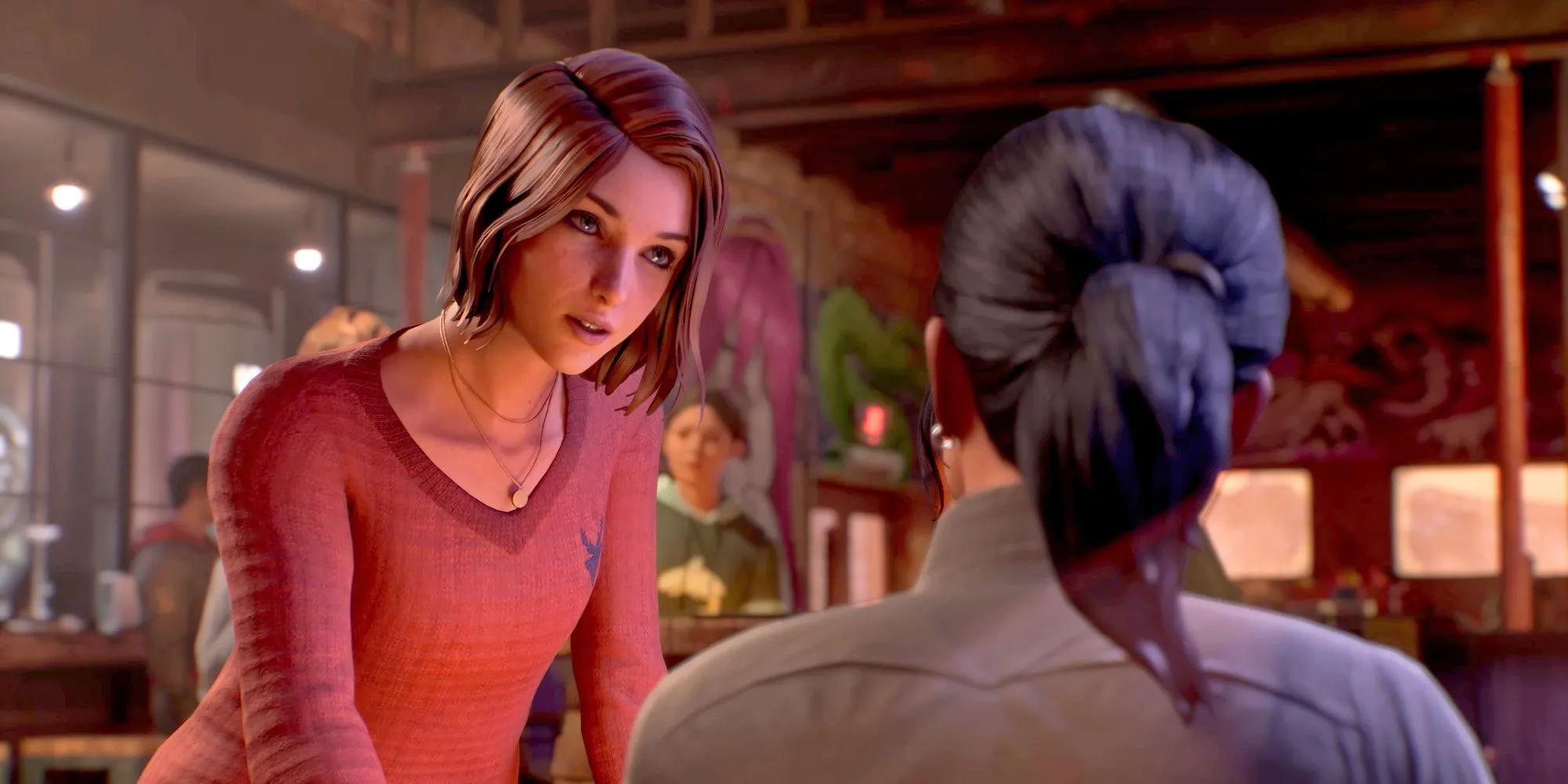 Max Caufield sử dụng khả năng chuyển đổi thực tại trong Life is Strange Double Exposure, một tựa game gây tranh cãi về mặt doanh thu và trải nghiệm người chơi