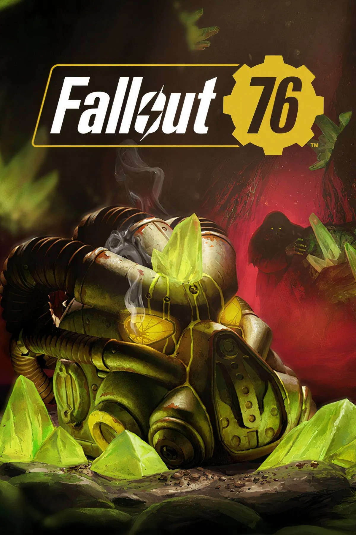 Nghệ thuật minh họa cho game nhập vai Fallout 76, bối cảnh hậu tận thế tại Appalachia.