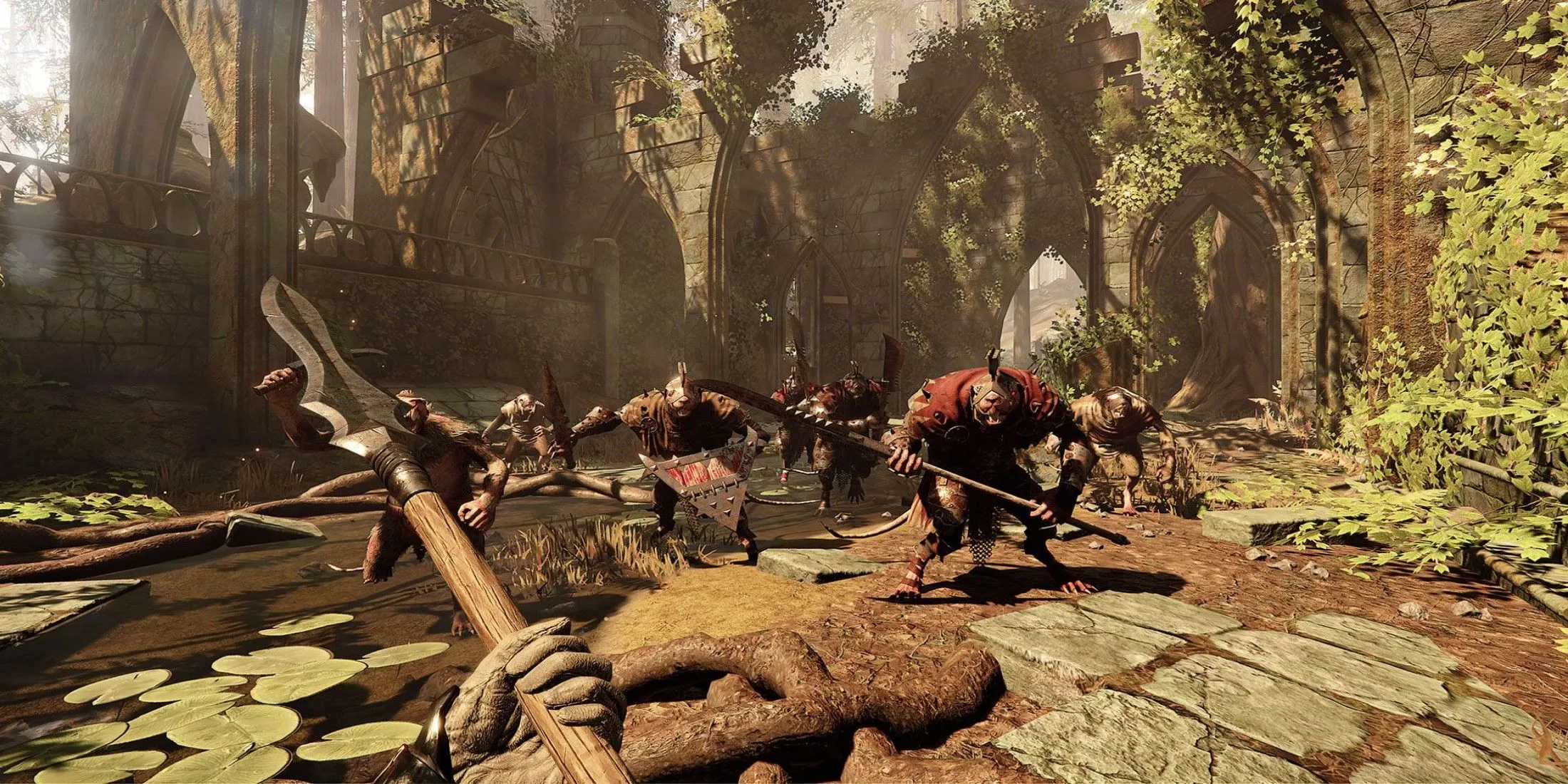 Nhân vật Vermintide 2 đối mặt với lũ Skaven